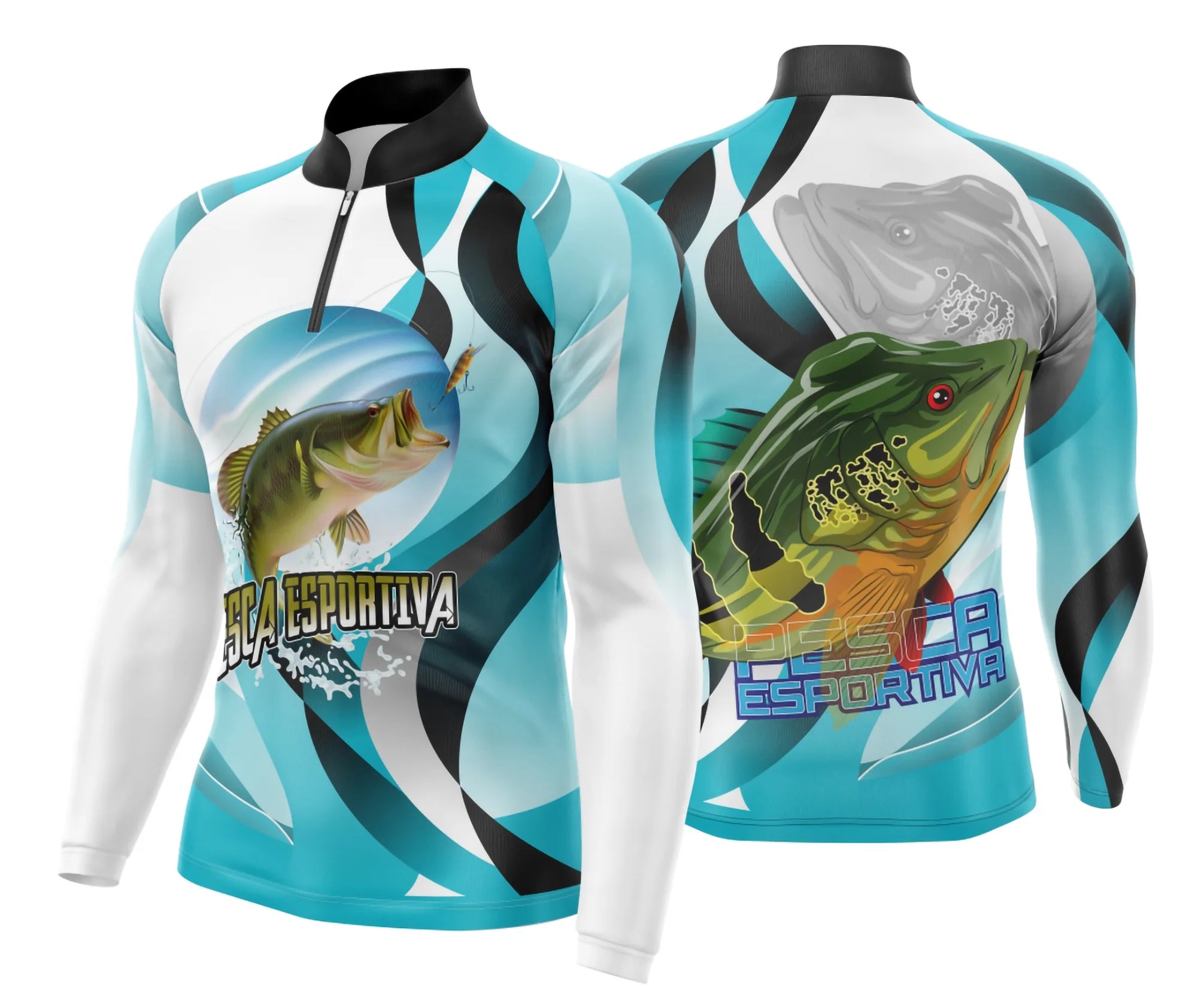 Camisa de Pesca Esportiva UV - Fisgada | Modelo 38