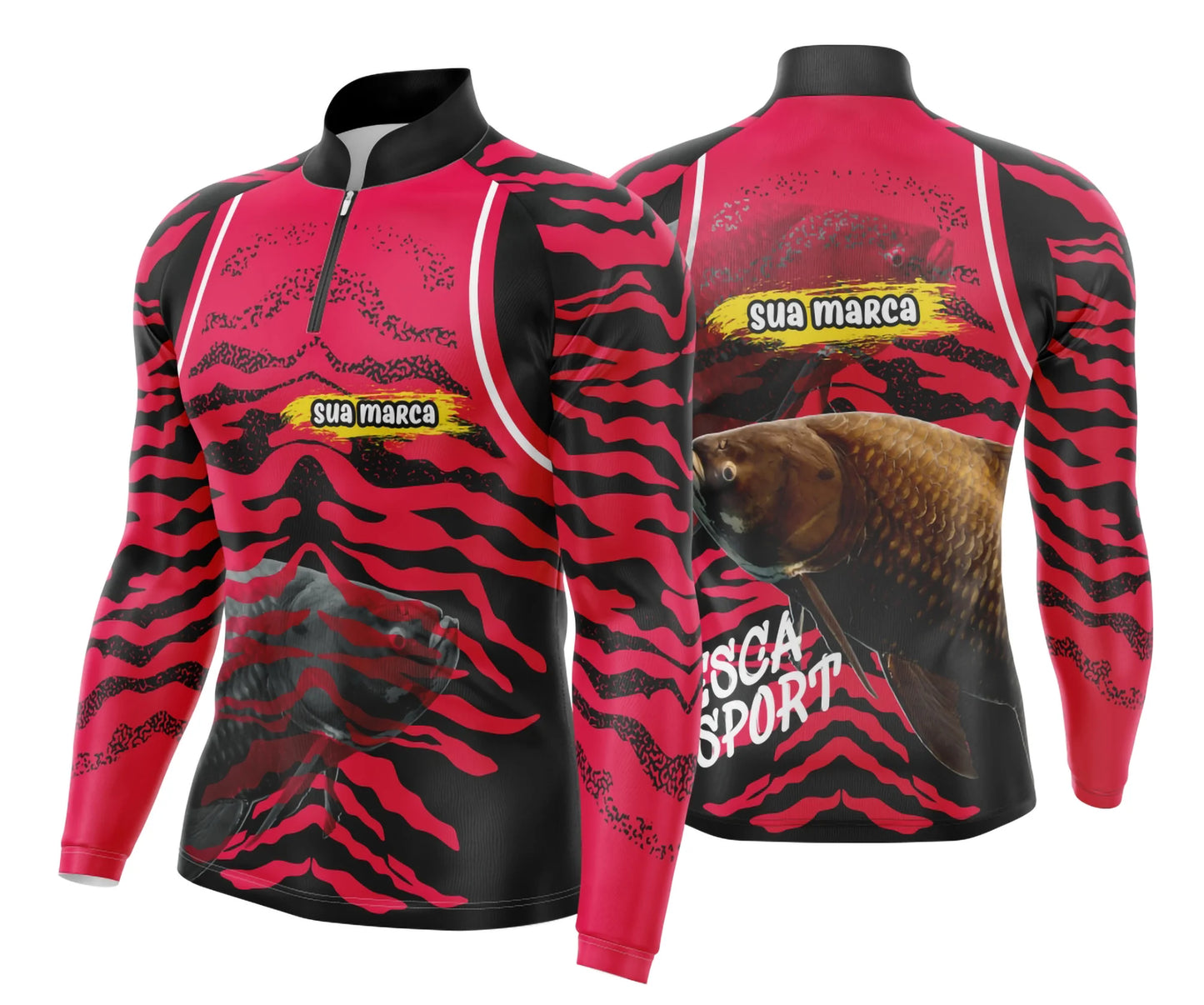 Camisa de Pesca Esportiva UV - Fisgada | Modelo 45