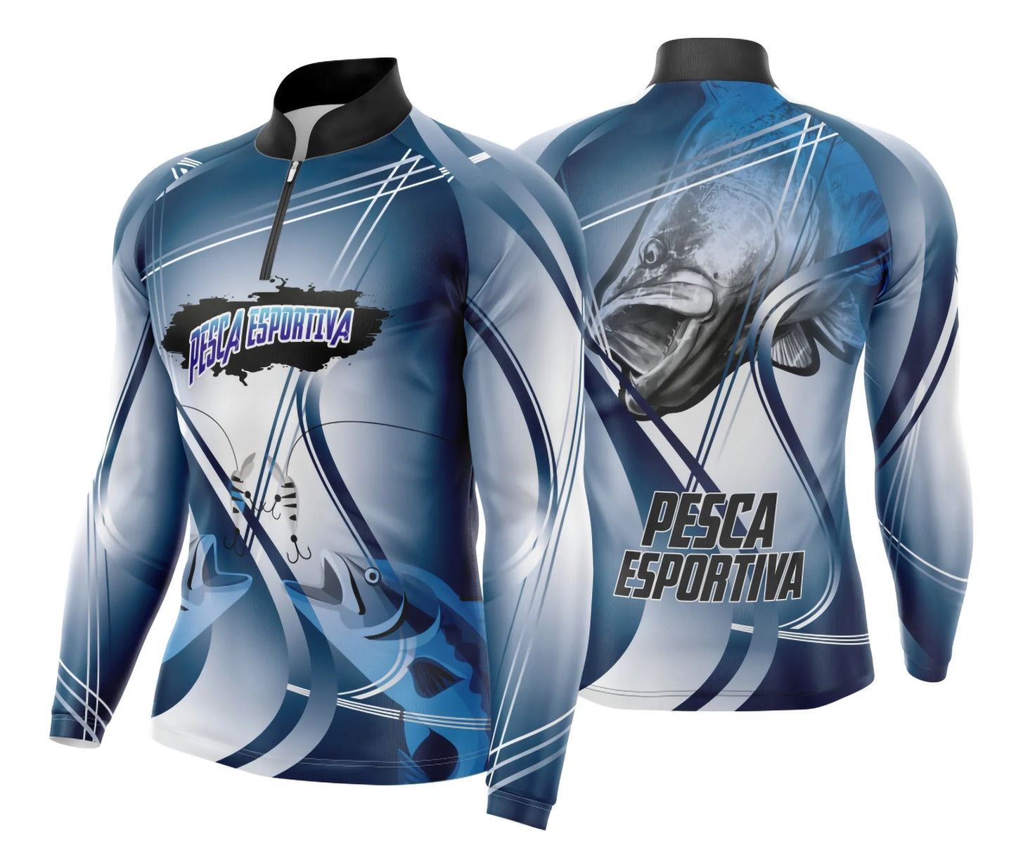 Camisa de Pesca Esportiva UV - Fisgada | Modelo 19