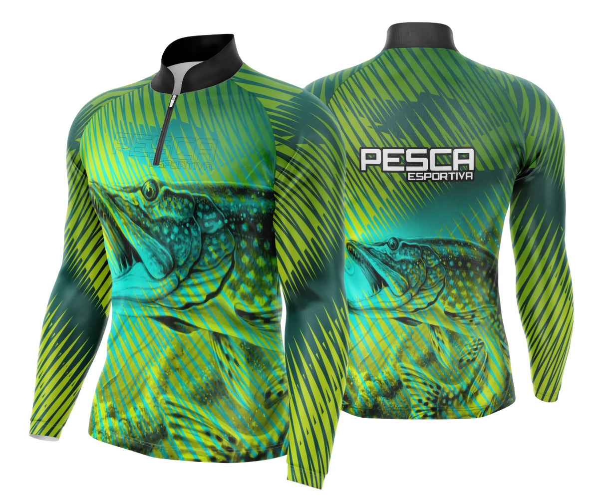 Camisa de Pesca Esportiva UV - Fisgada | Modelo 14