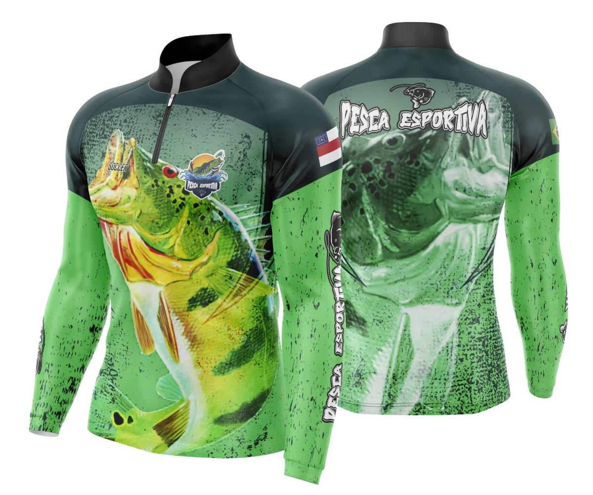 Camisa de Pesca Esportiva UV - Fisgada | Modelo 02