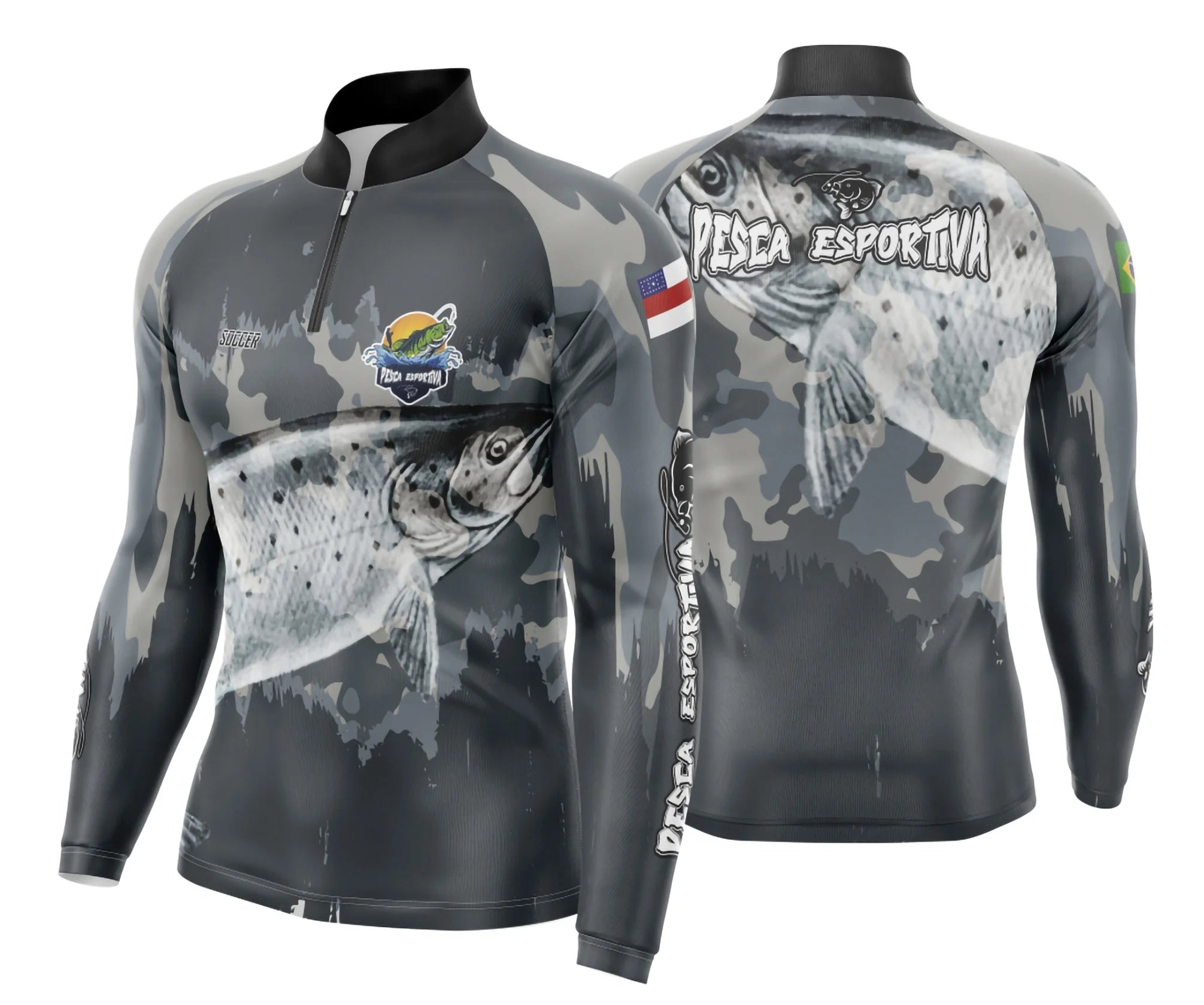 Camisa de Pesca Esportiva UV - Fisgada | Modelo 06