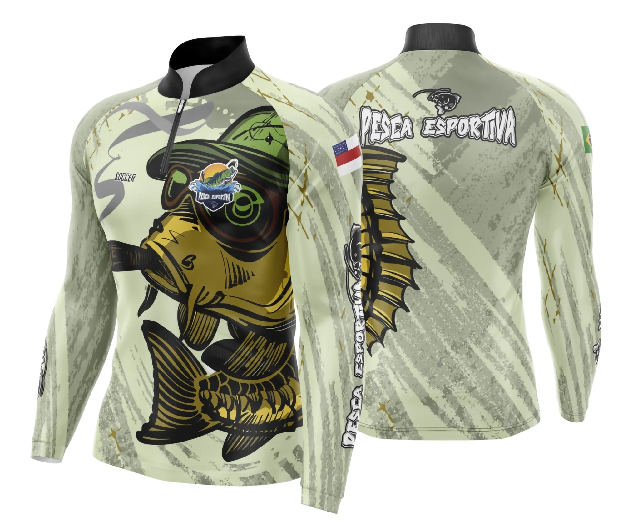 Camisa de Pesca Esportiva UV - Fisgada | Modelo 19