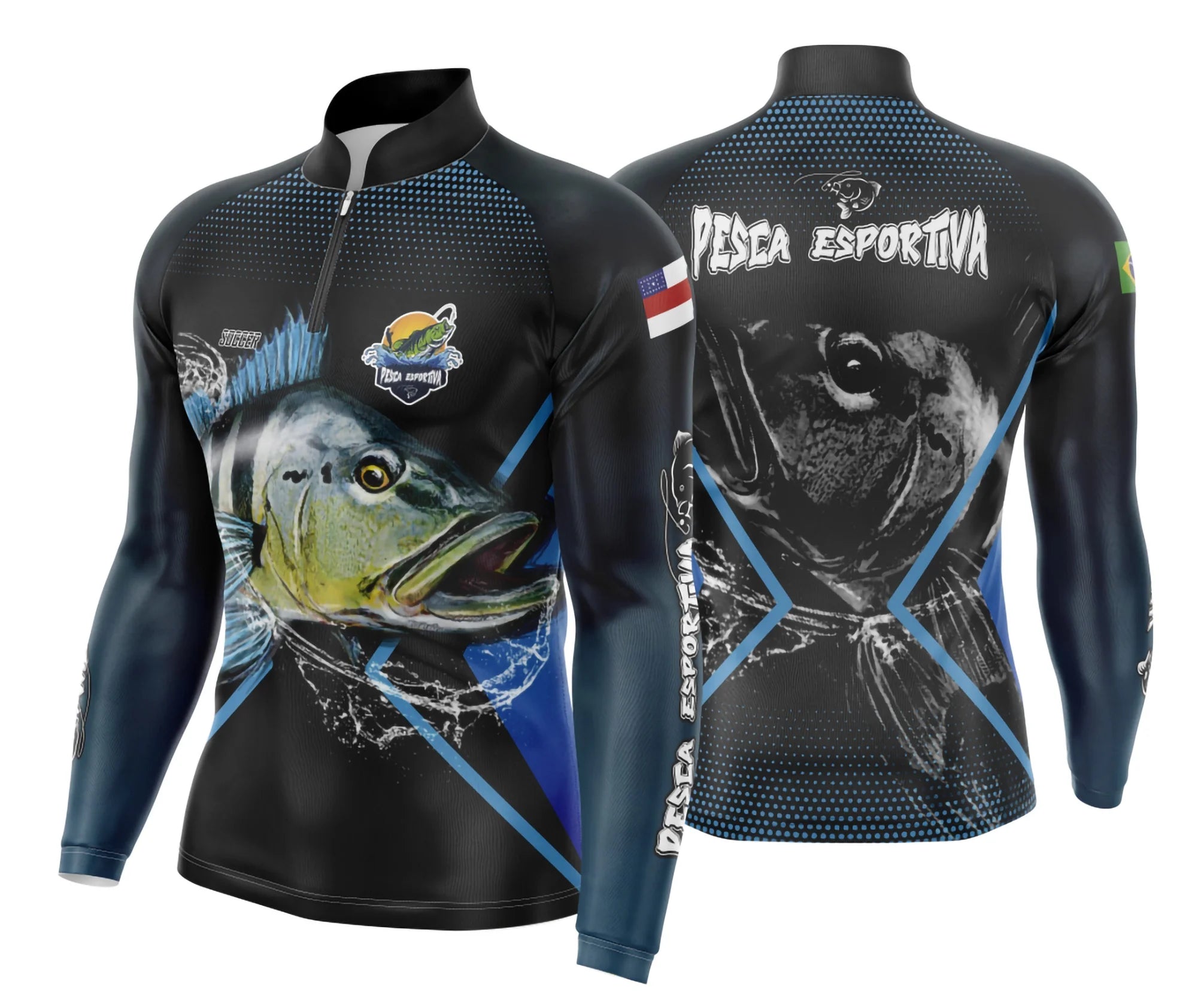 Camisa de Pesca Esportiva UV - Fisgada | Modelo 03