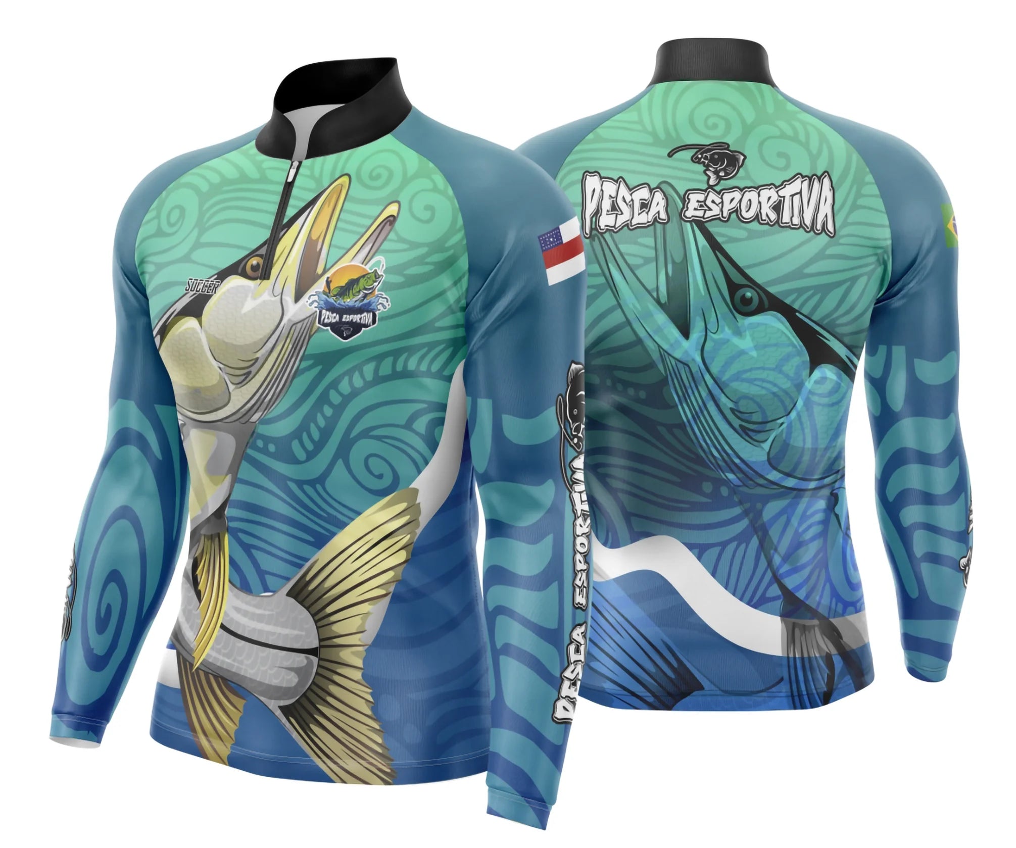 Camisa de Pesca Esportiva UV - Fisgada | Modelo 05