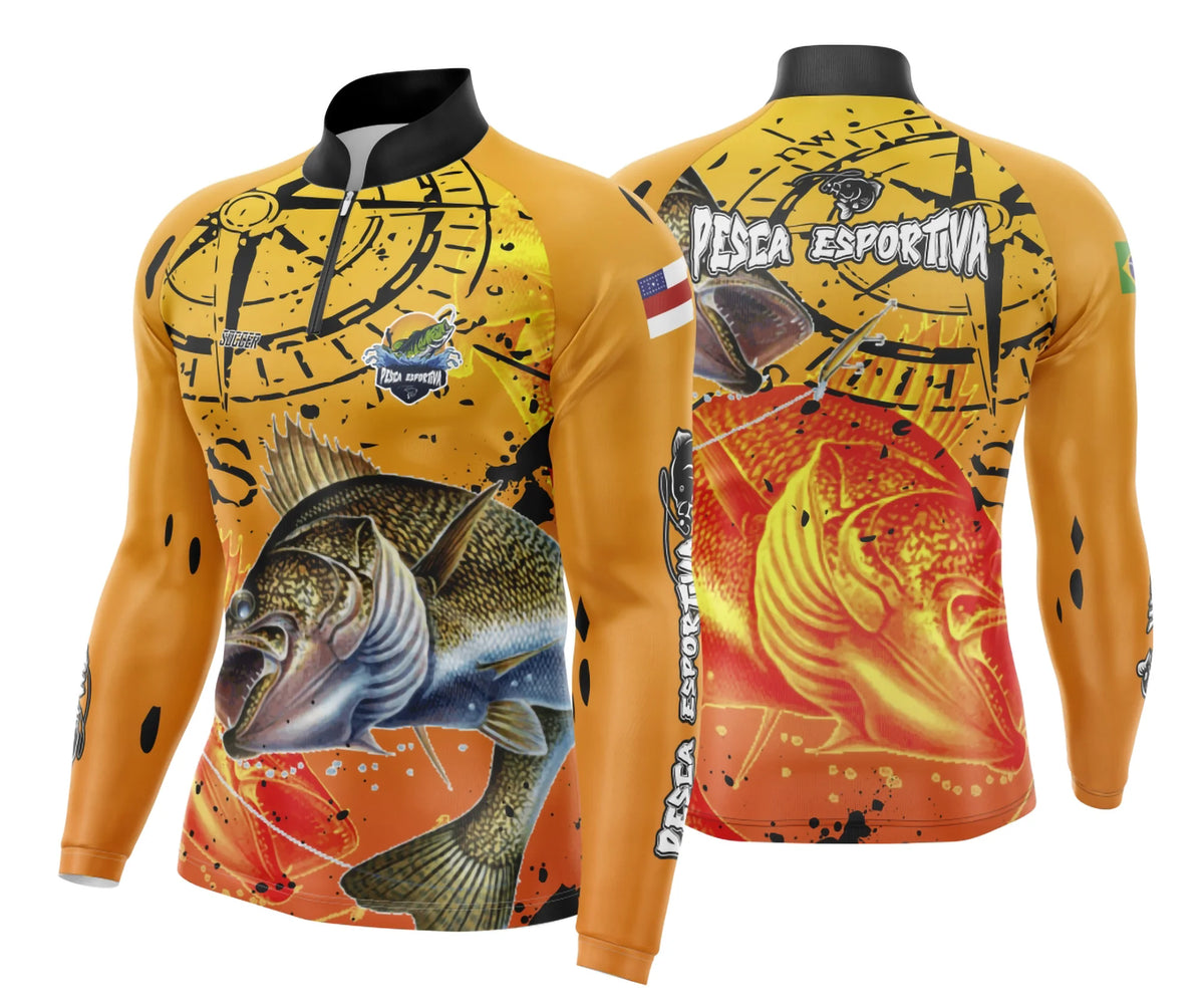 Camisa de Pesca Esportiva UV - Fisgada | Modelo 06