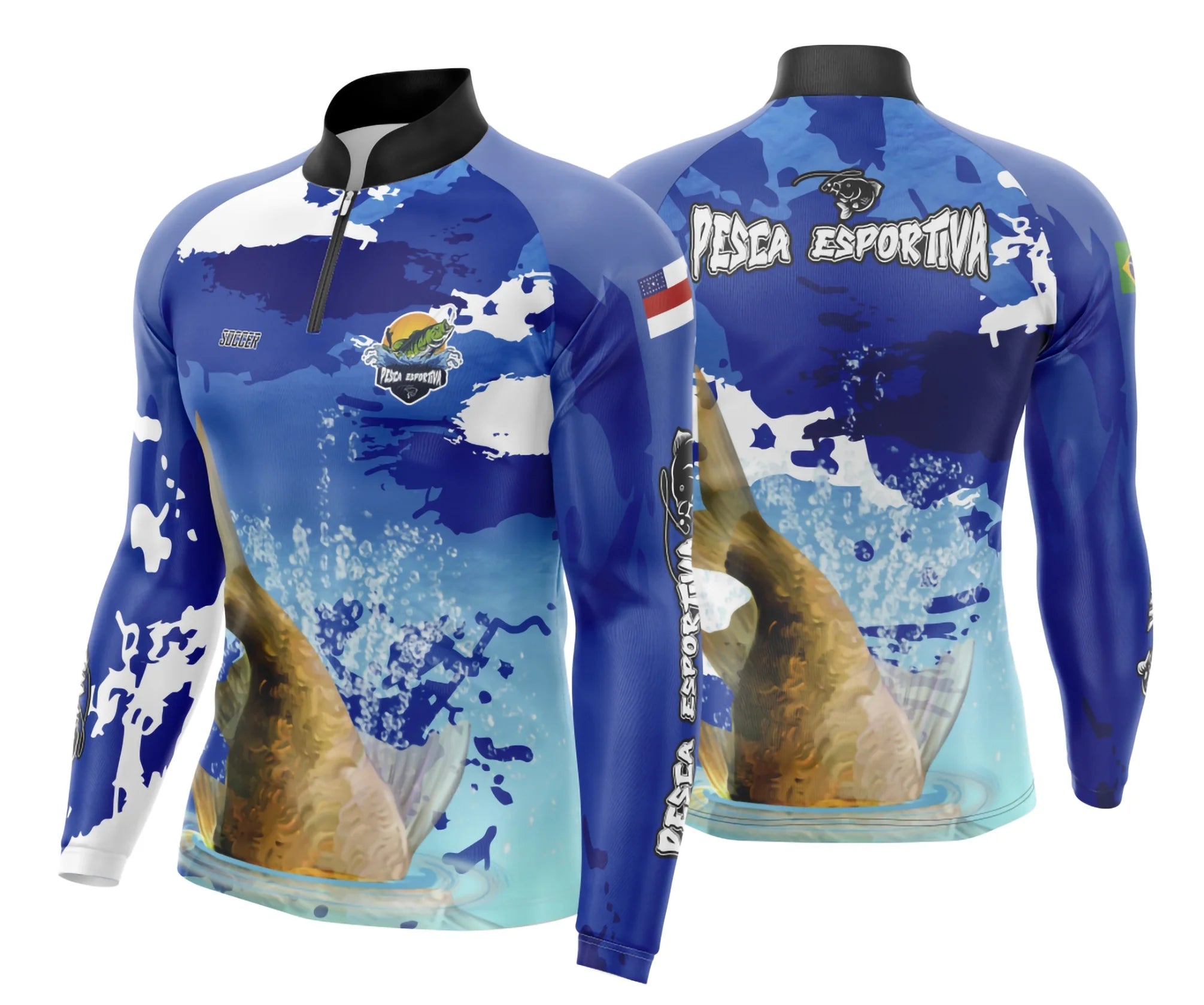 Camisa de Pesca Esportiva UV - Fisgada | Modelo 11