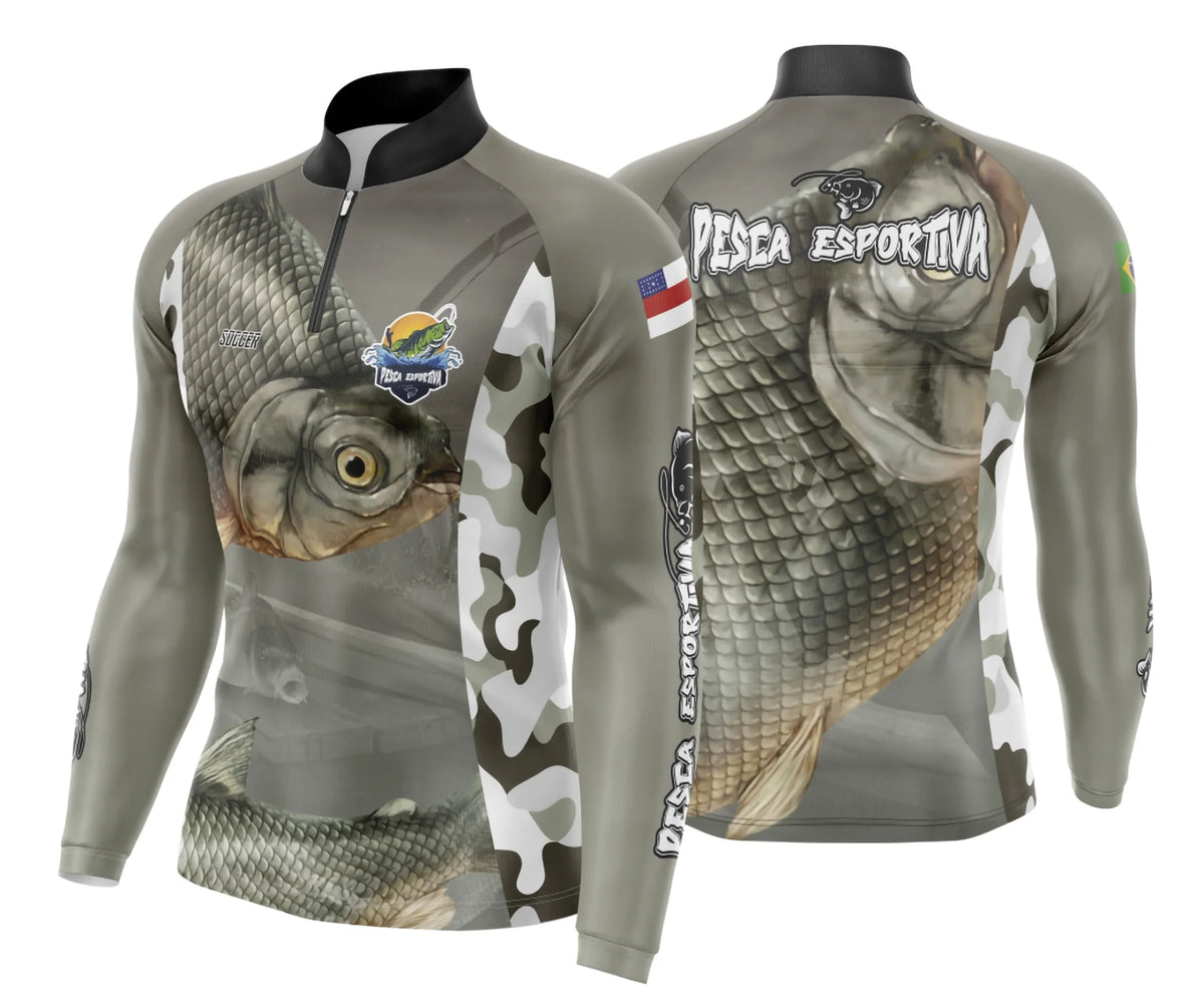 Camisa de Pesca Esportiva UV - Fisgada | Modelo 15