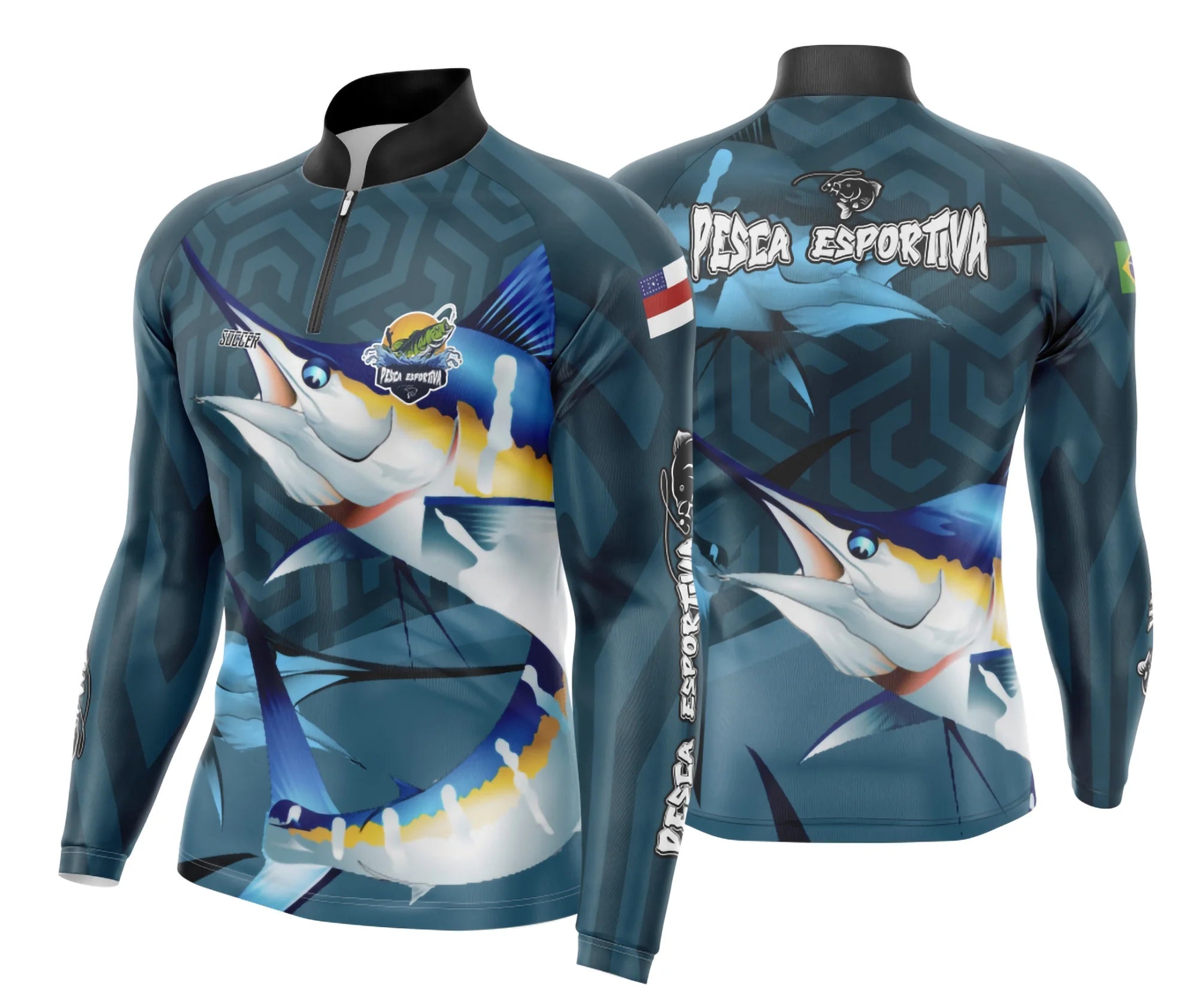 Camisa de Pesca Esportiva UV - Fisgada | Modelo 17