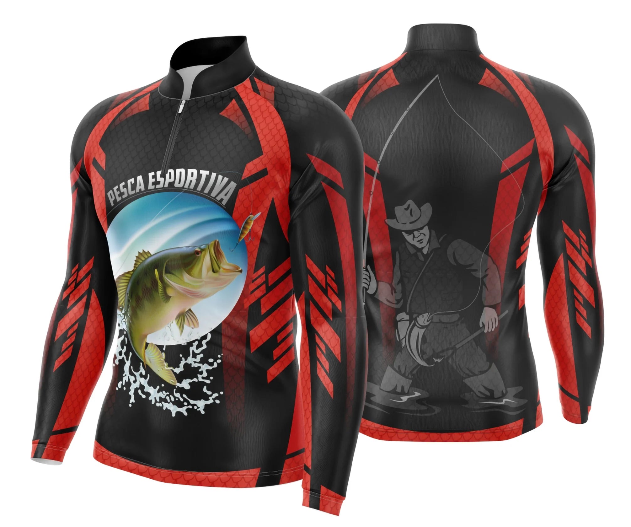 Camisa de Pesca Esportiva UV - Fisgada | Modelo 63
