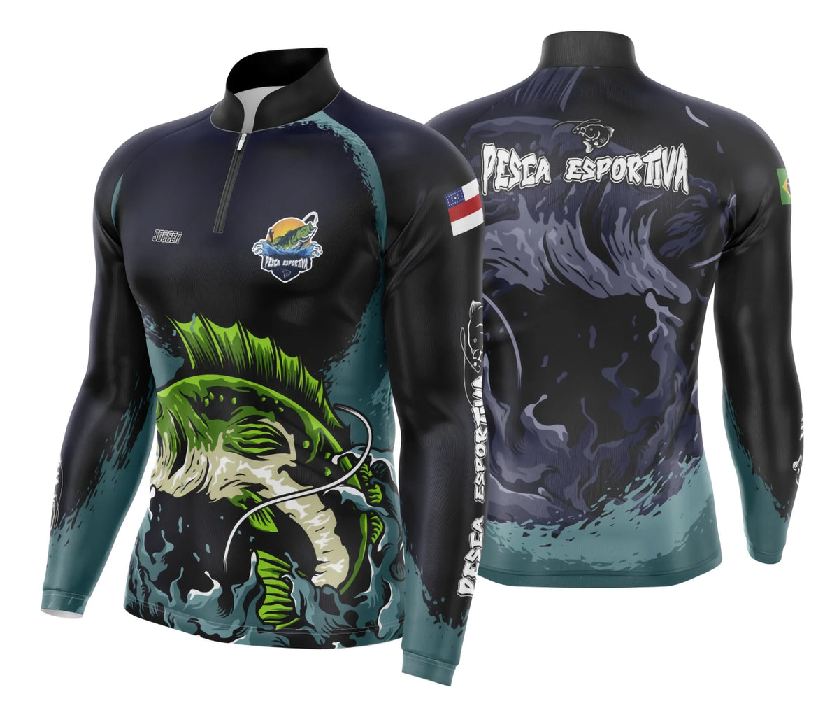 Camisa de Pesca Esportiva UV - Fisgada | Modelo 03