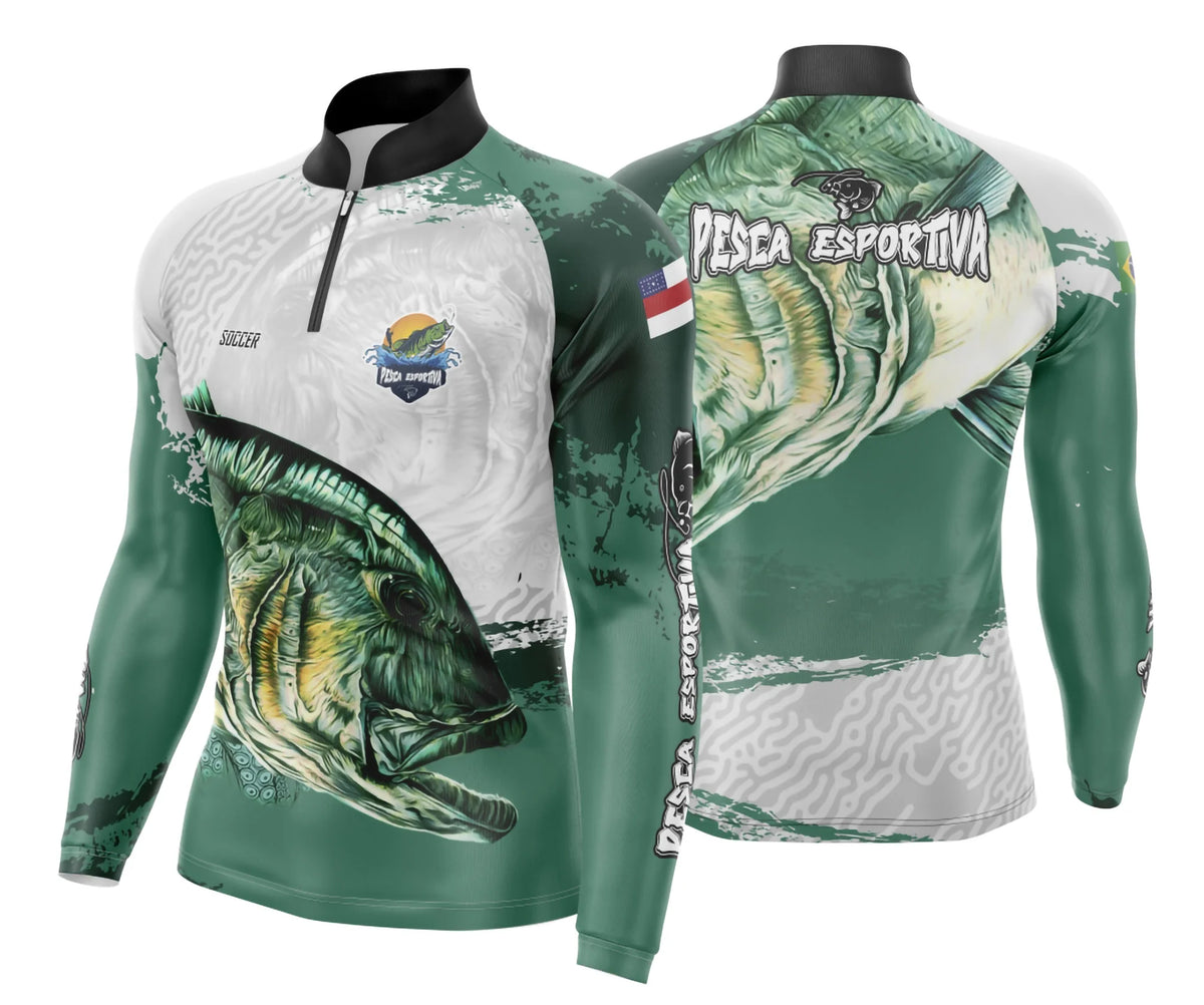 Camisa de Pesca Esportiva UV - Fisgada | Modelo 07