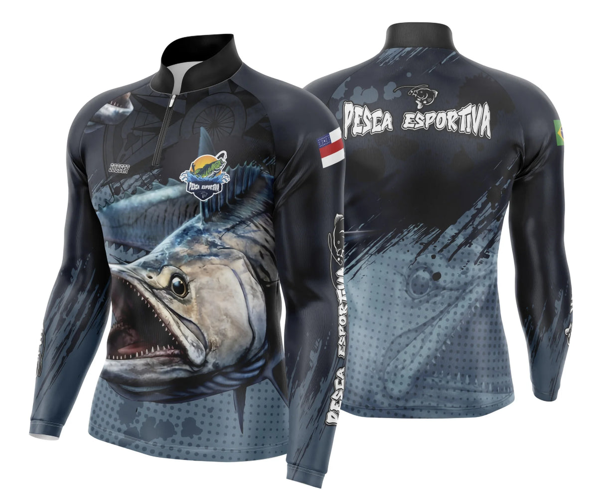 Camisa de Pesca Esportiva UV - Fisgada | Modelo 08