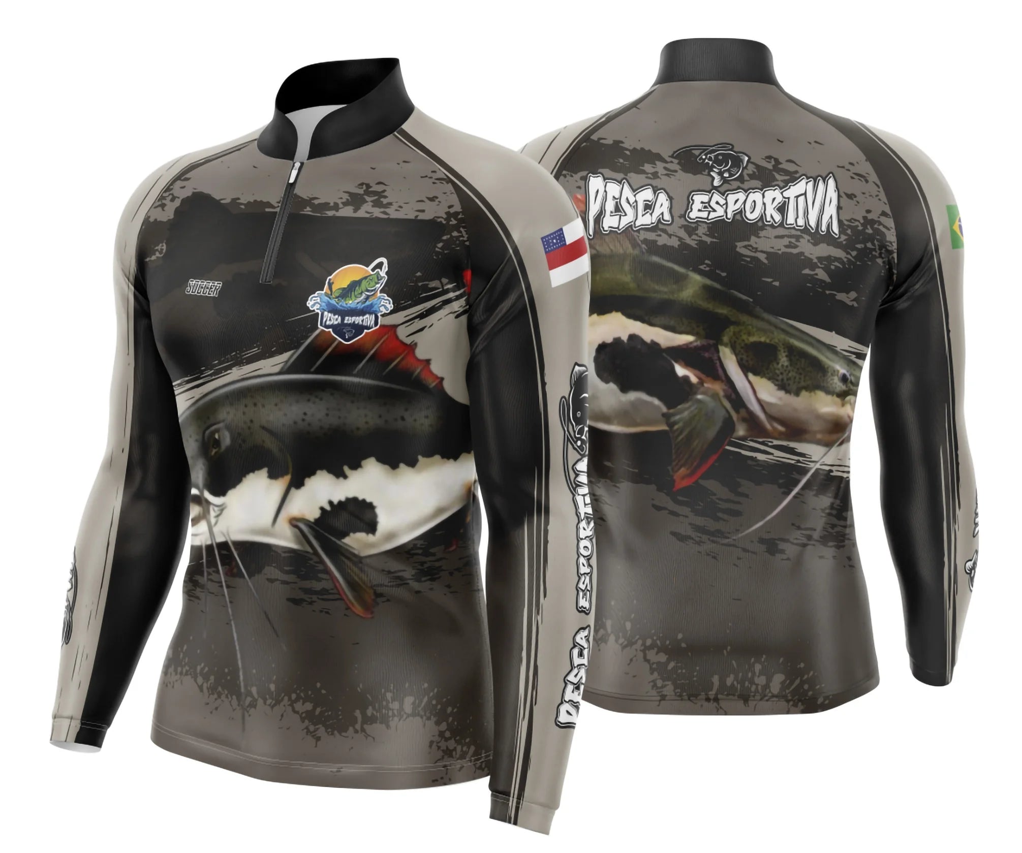 Camisa de Pesca Esportiva UV - Fisgada | Modelo 13