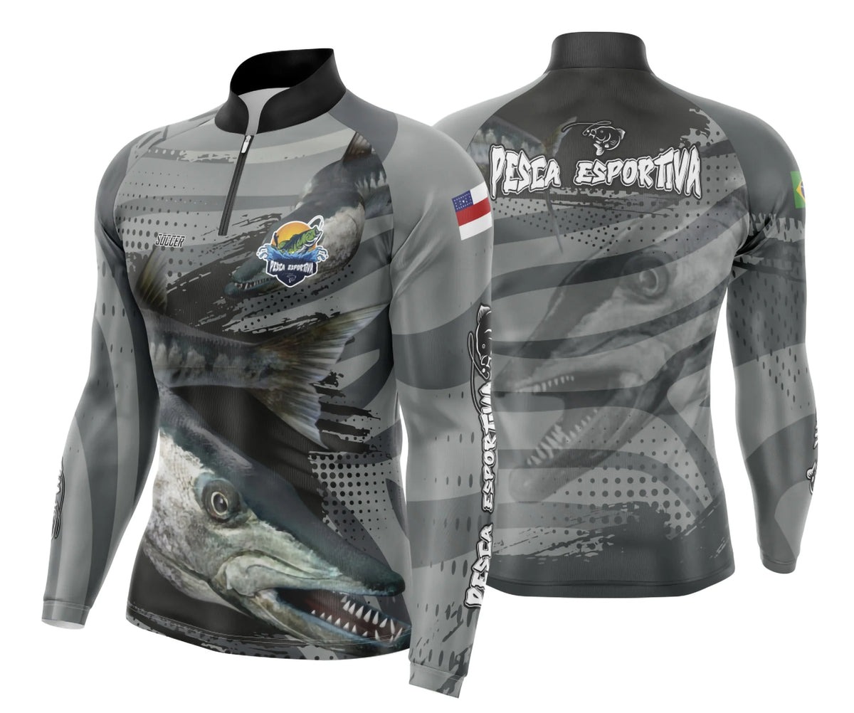 Camisa de Pesca Esportiva UV - Fisgada | Modelo 14