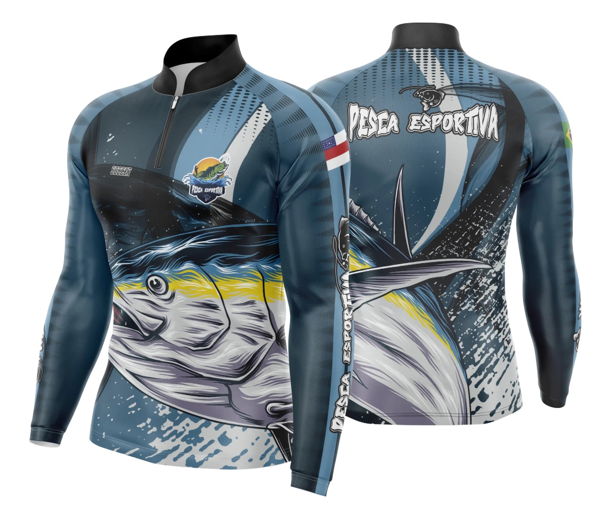 Camisa de Pesca Esportiva UV - Fisgada | Modelo 16