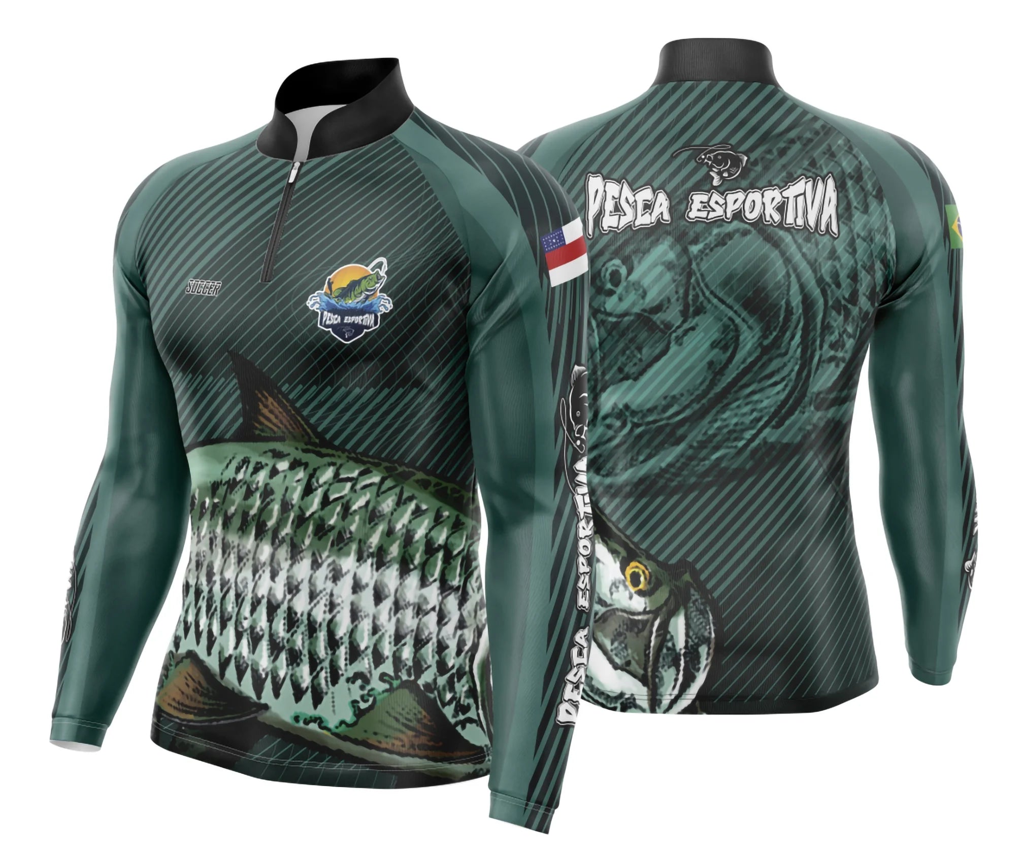Camisa de Pesca Esportiva UV - Fisgada | Modelo 20