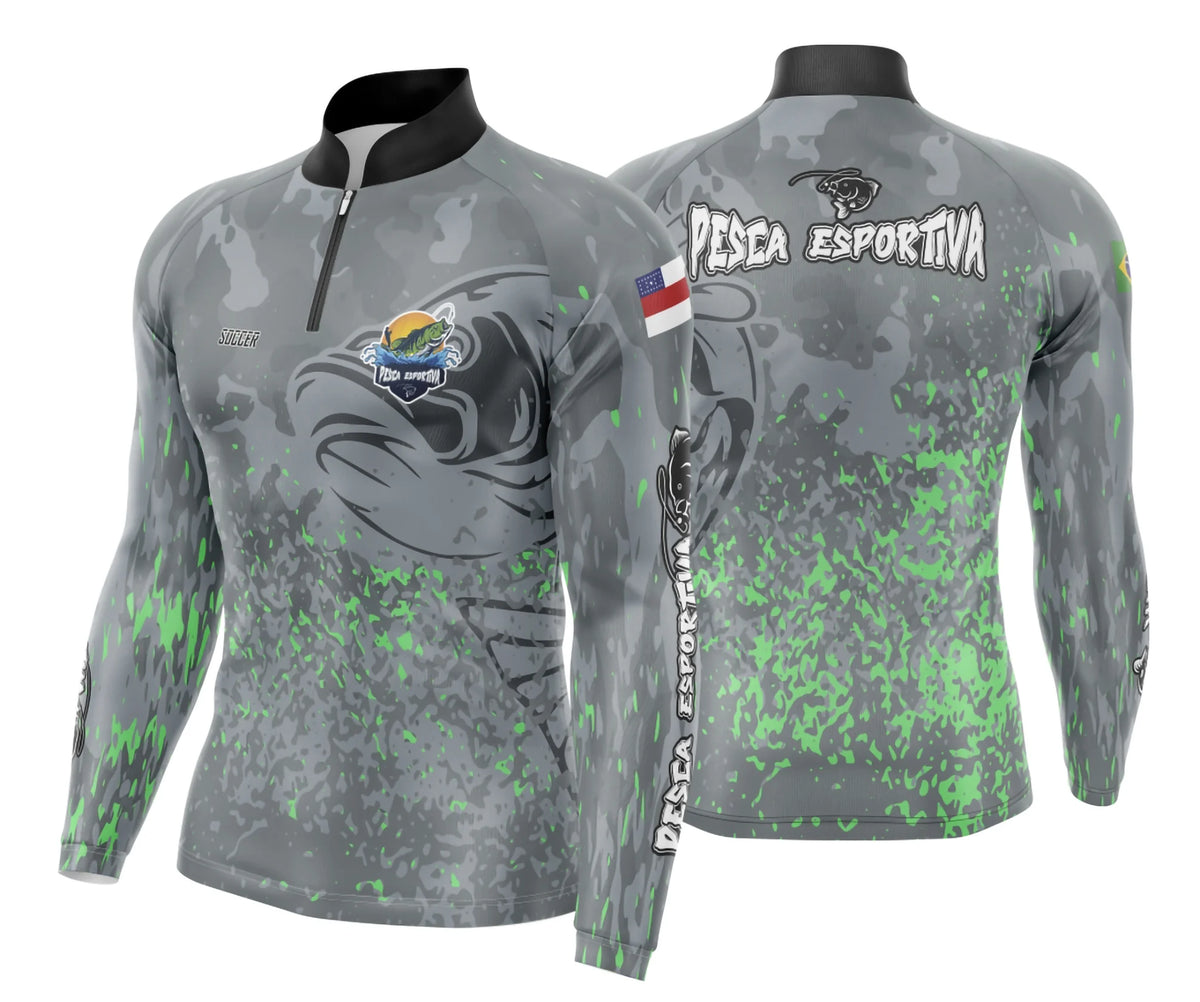 Camisa de Pesca Esportiva UV - Fisgada | Modelo 24