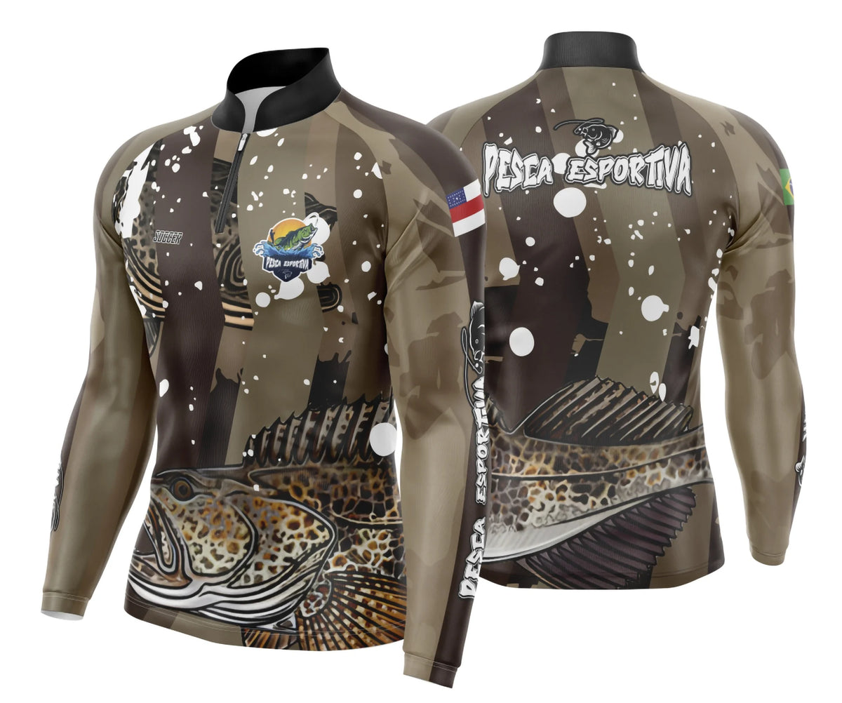 Camisa de Pesca Esportiva UV - Fisgada | Modelo 30