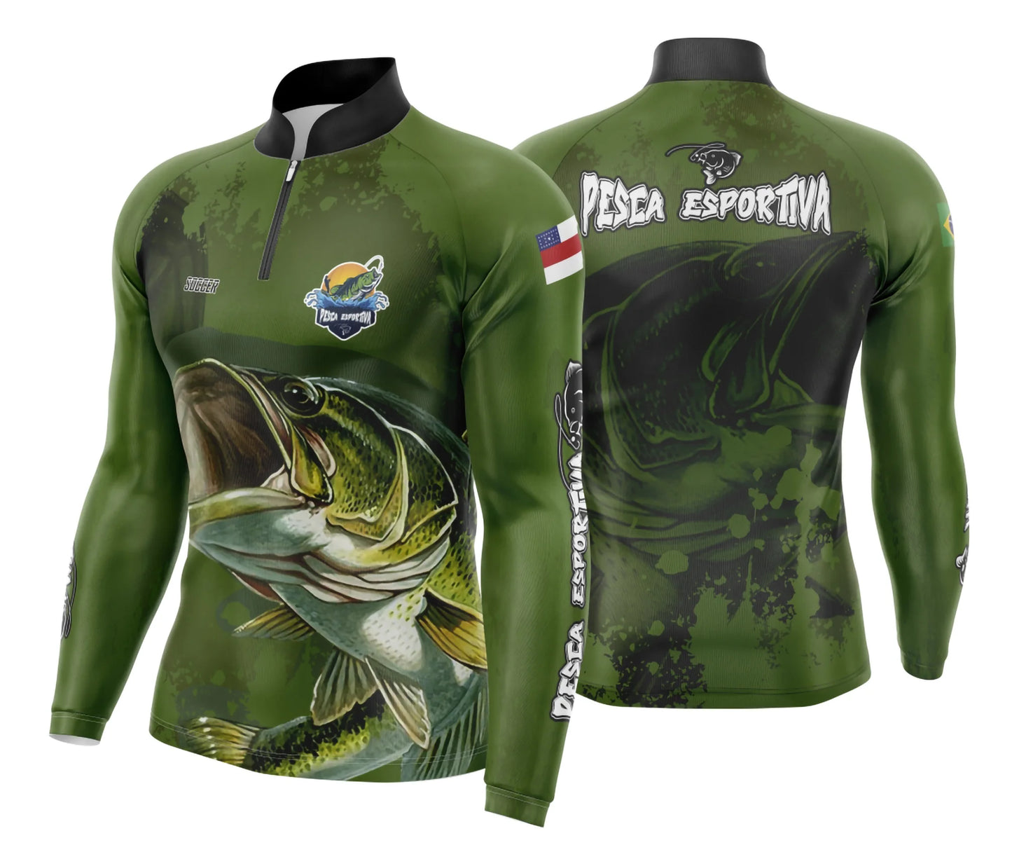 Camisa de Pesca Esportiva UV - Fisgada | Modelo 35