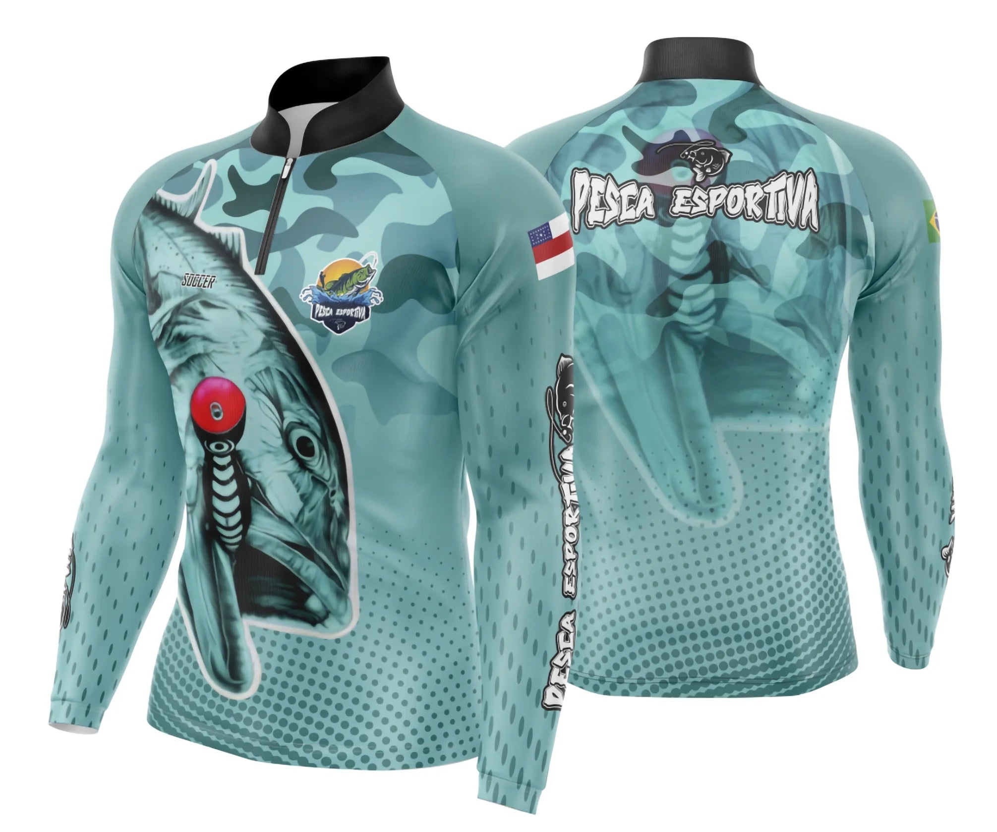 Camisa de Pesca Esportiva UV - Fisgada | Modelo 43
