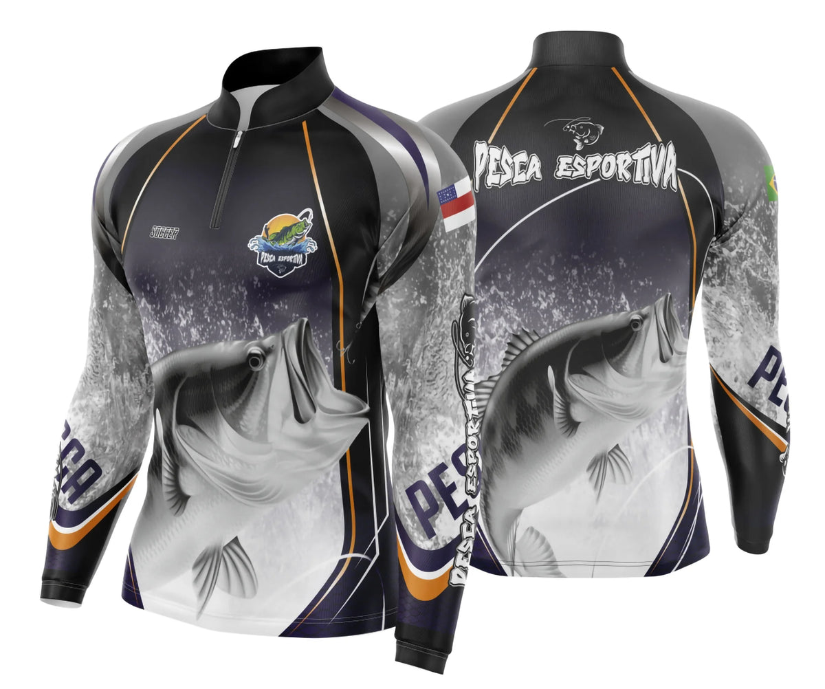 Camisa de Pesca Esportiva UV - Fisgada | Modelo 03