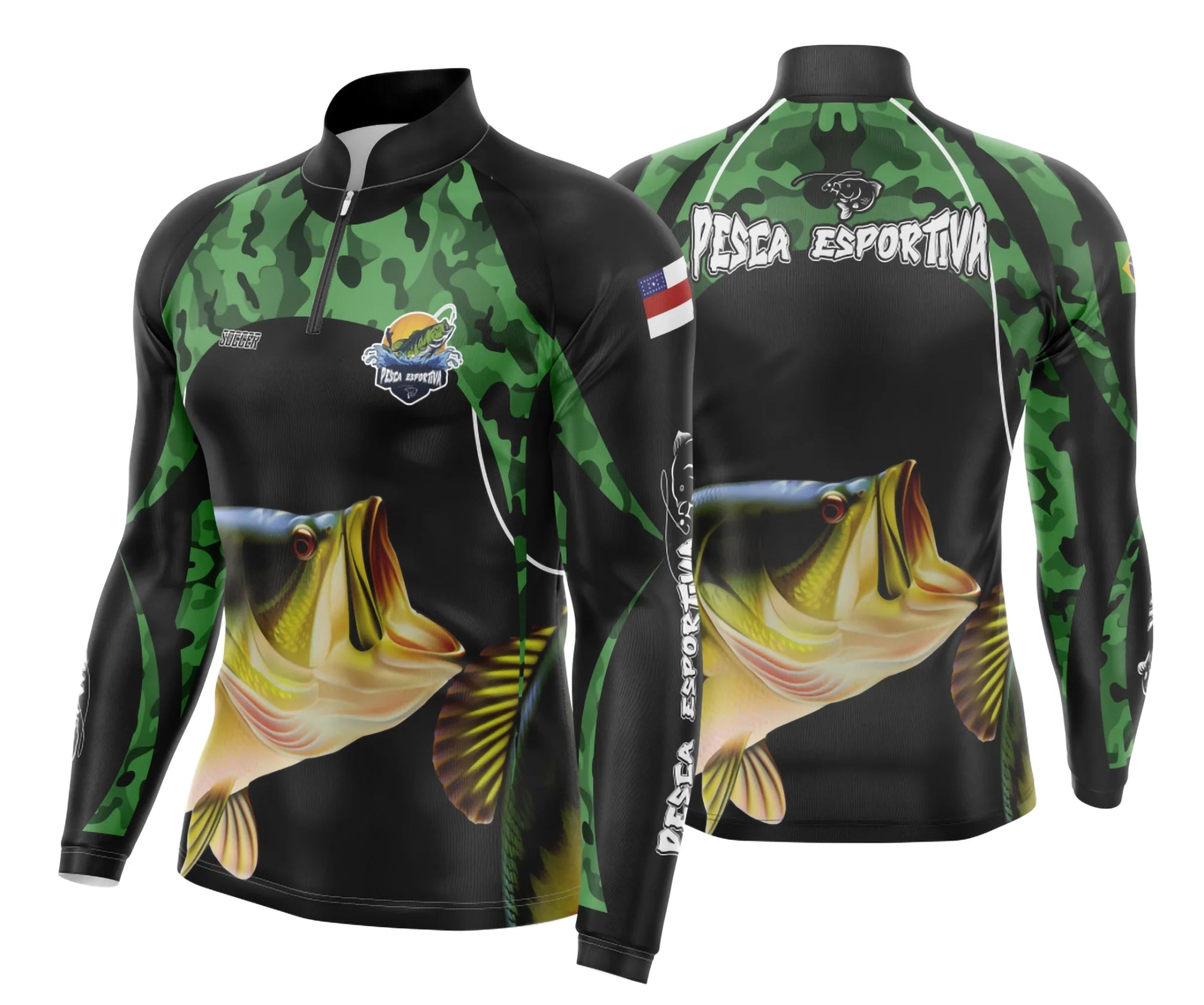Camisa de Pesca Esportiva UV - Fisgada | Modelo 04