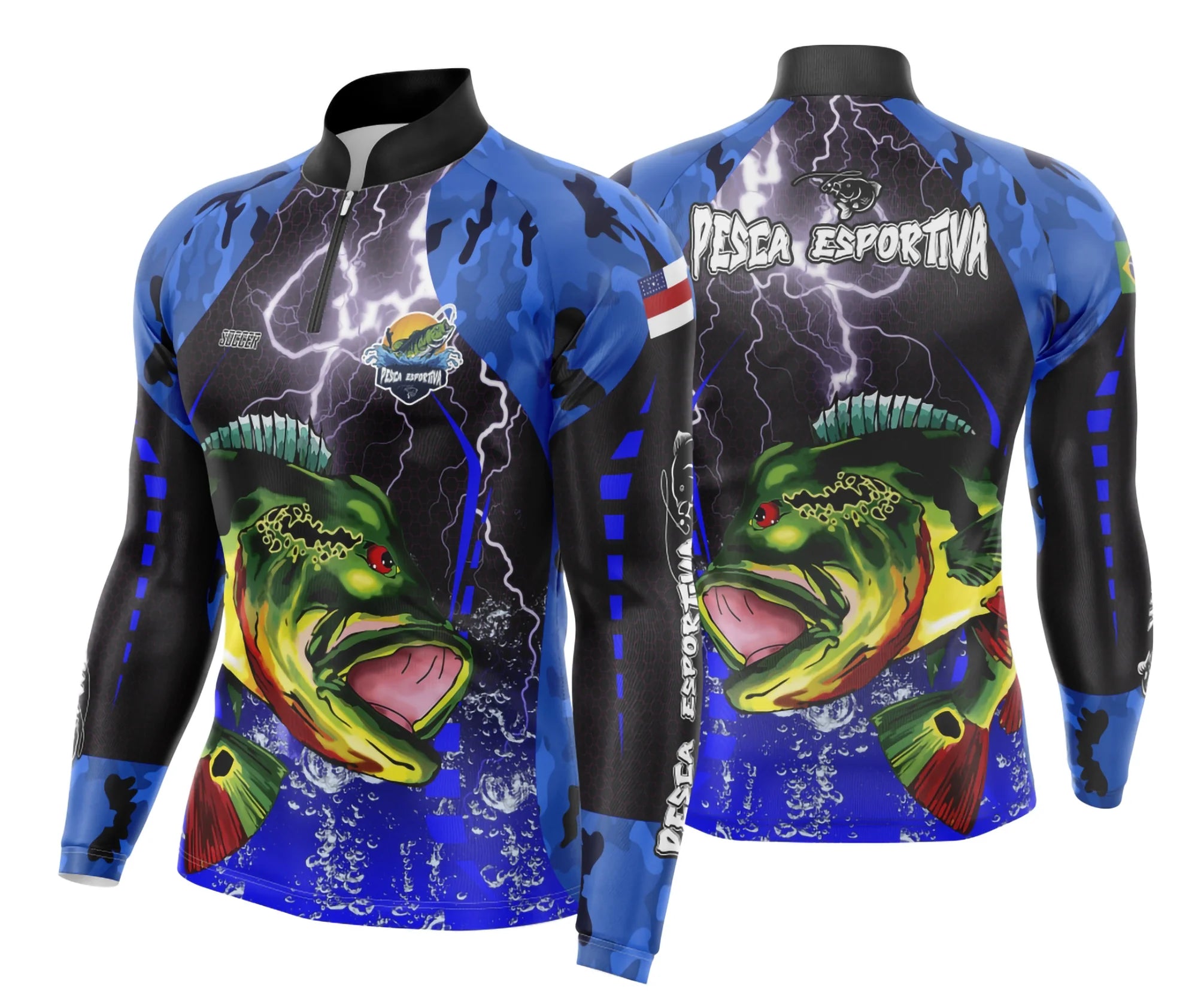 Camisa de Pesca Esportiva UV - Fisgada | Modelo 07