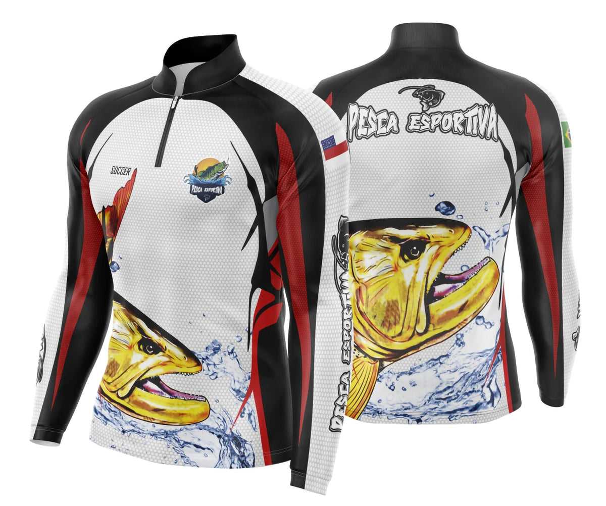 Camisa de Pesca Esportiva UV - Fisgada | Modelo 08