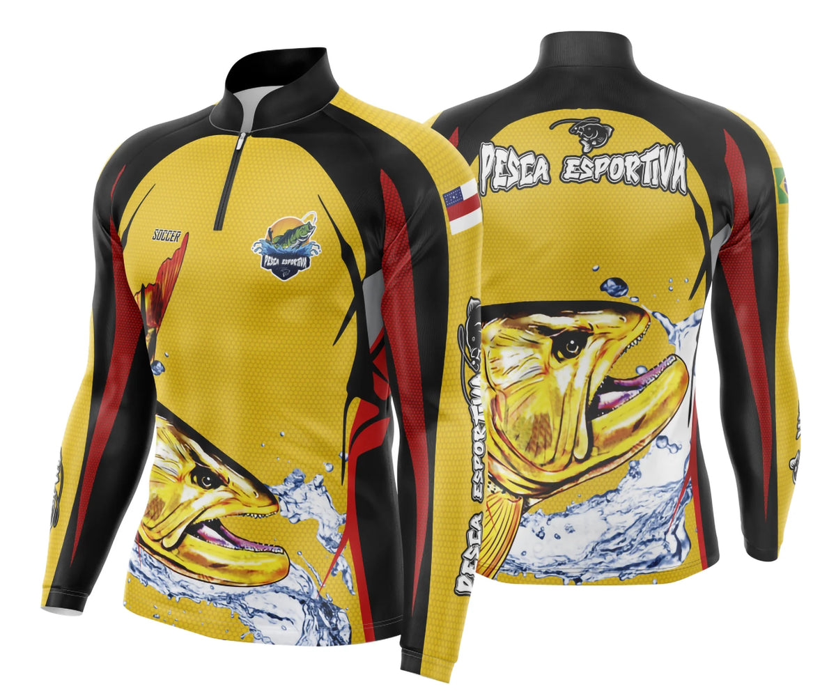 Camisa de Pesca Esportiva UV - Fisgada | Modelo 10