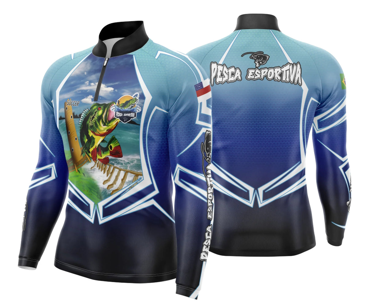 Camisa de Pesca Esportiva UV - Fisgada | Modelo 00