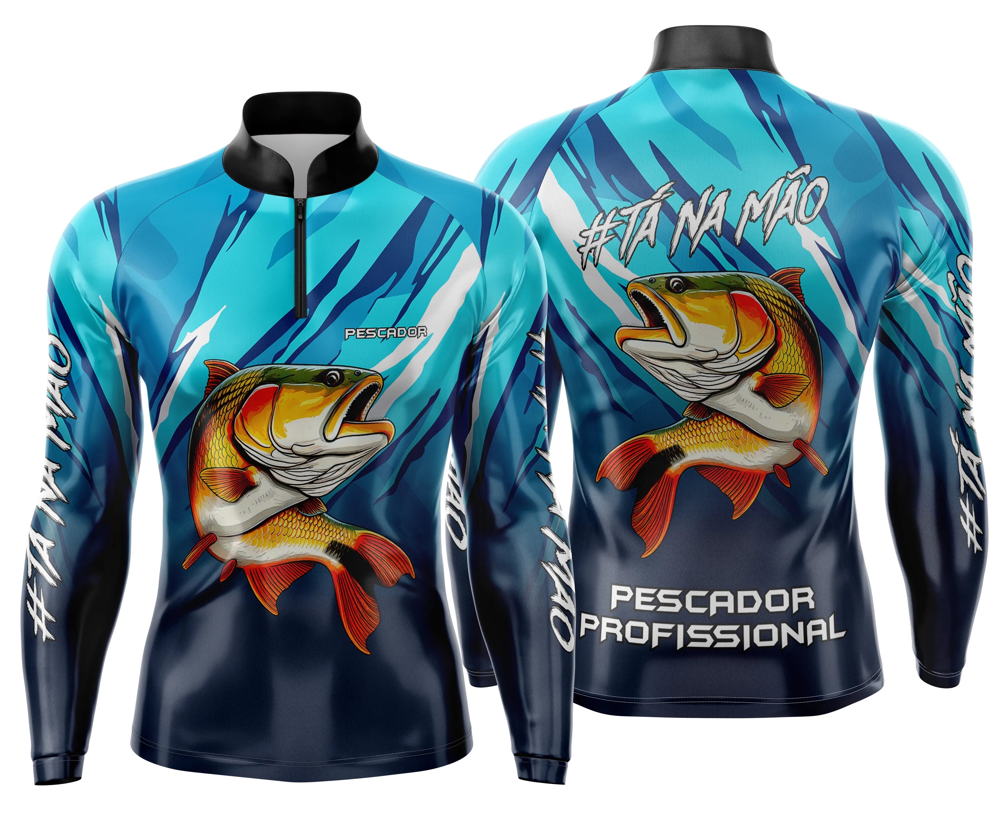 Camisa de Pesca Esportiva UV - Fisgada | Modelo 14