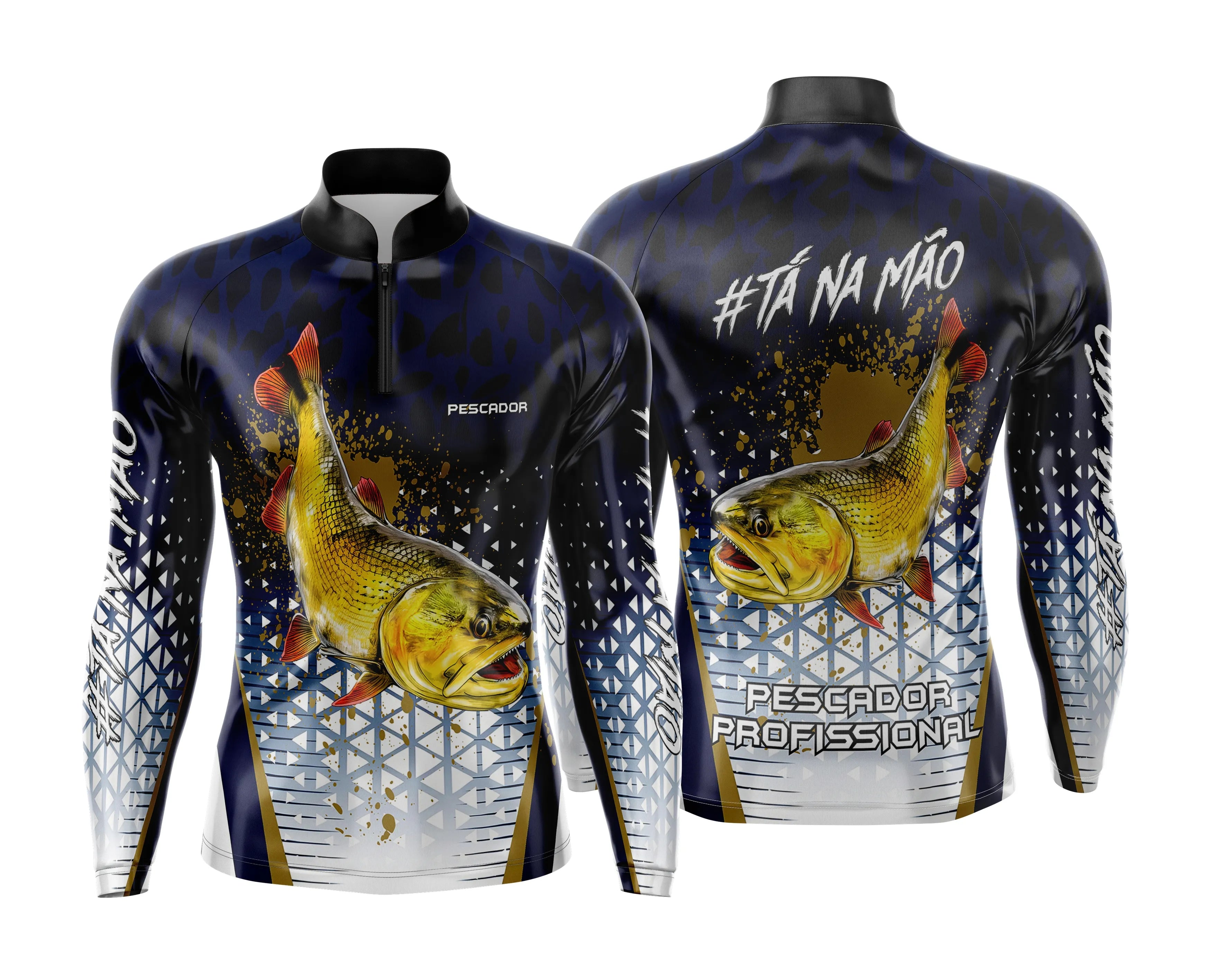 Camisa de Pesca Esportiva UV - Fisgada | Modelo 45