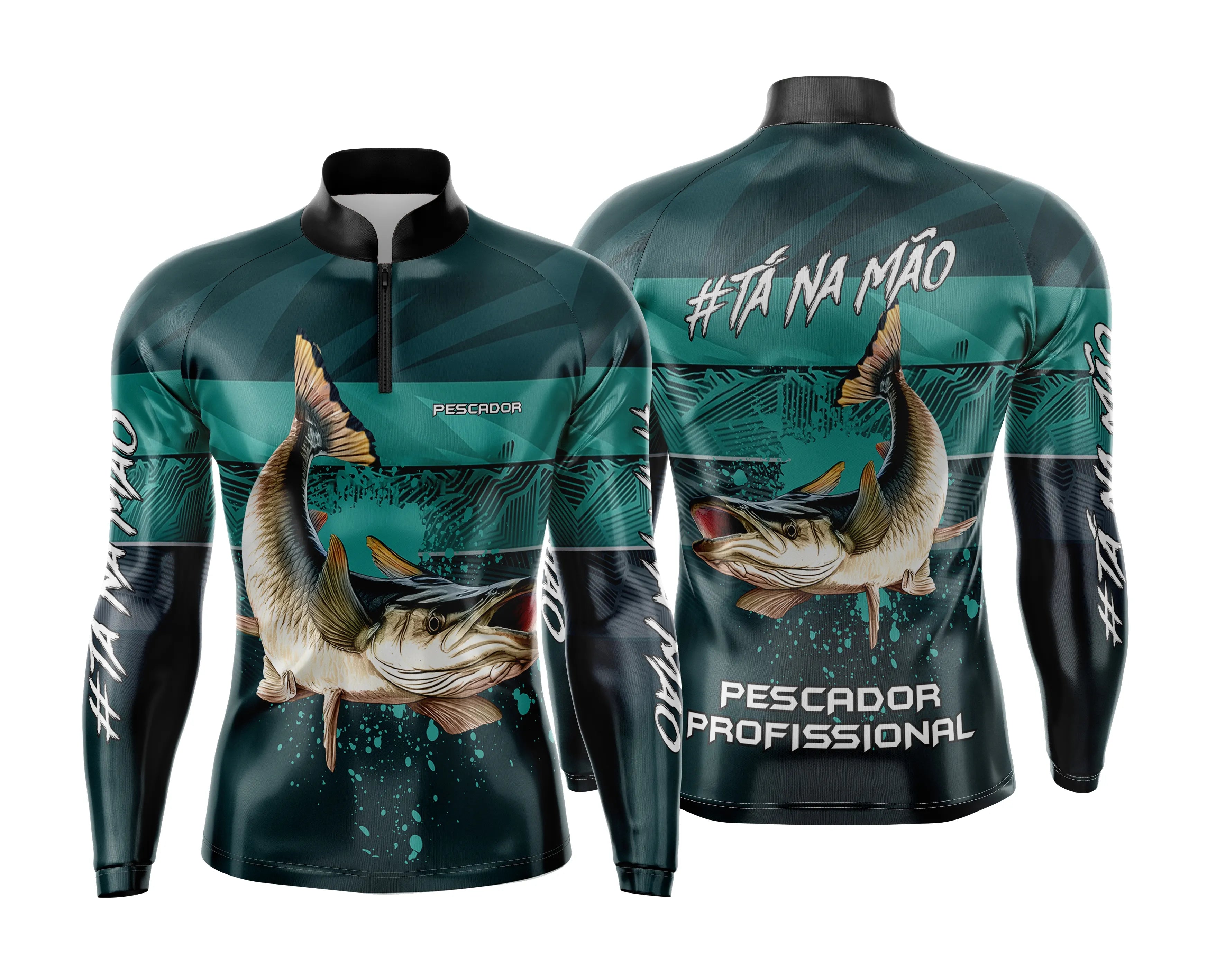 Camisa de Pesca Esportiva UV - Fisgada | Modelo 36