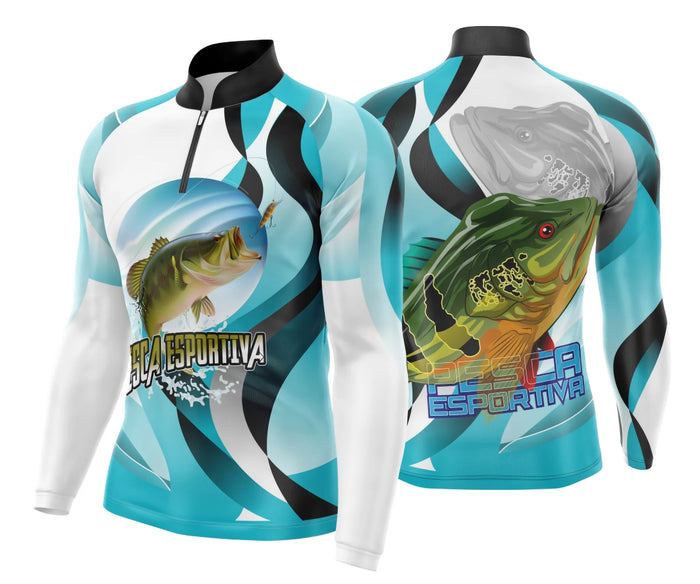 Camisa de Pesca Esportiva UV - Fisgada | Modelo 38