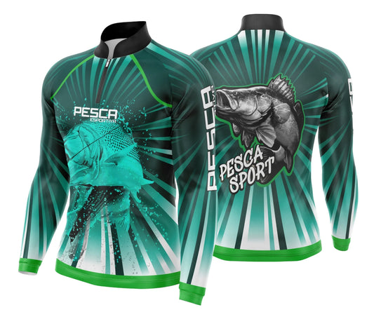 Camisa de Pesca Esportiva UV - Fisgada | Modelo 26
