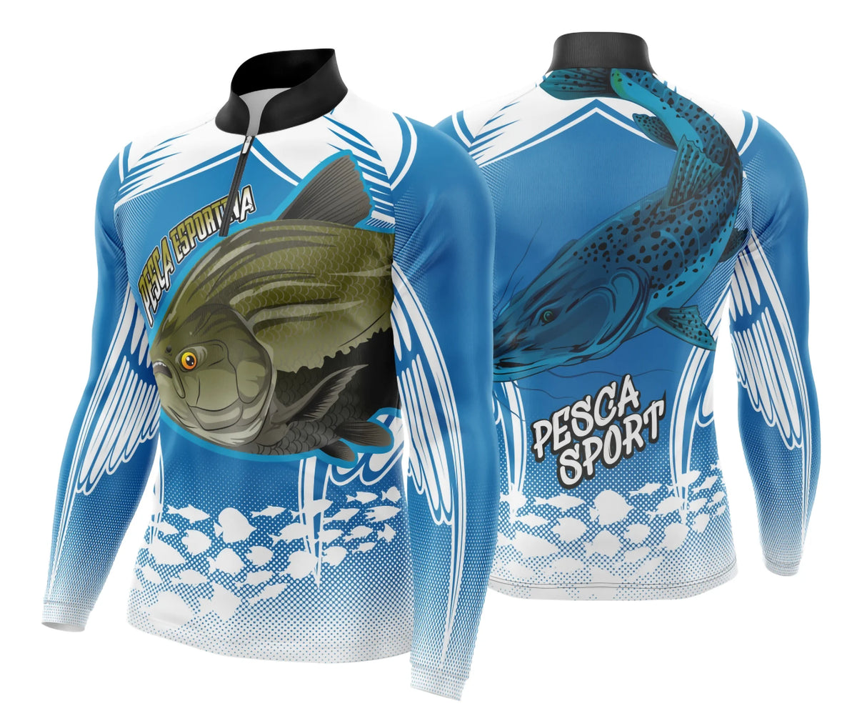 Camisa de Pesca Esportiva UV - Fisgada | Modelo 30