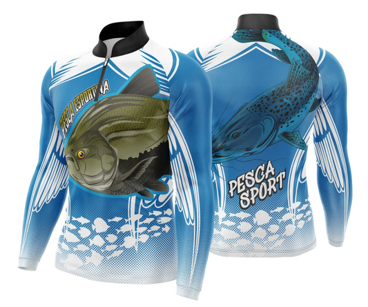 Camisa de Pesca Esportiva UV - Fisgada | Modelo 30