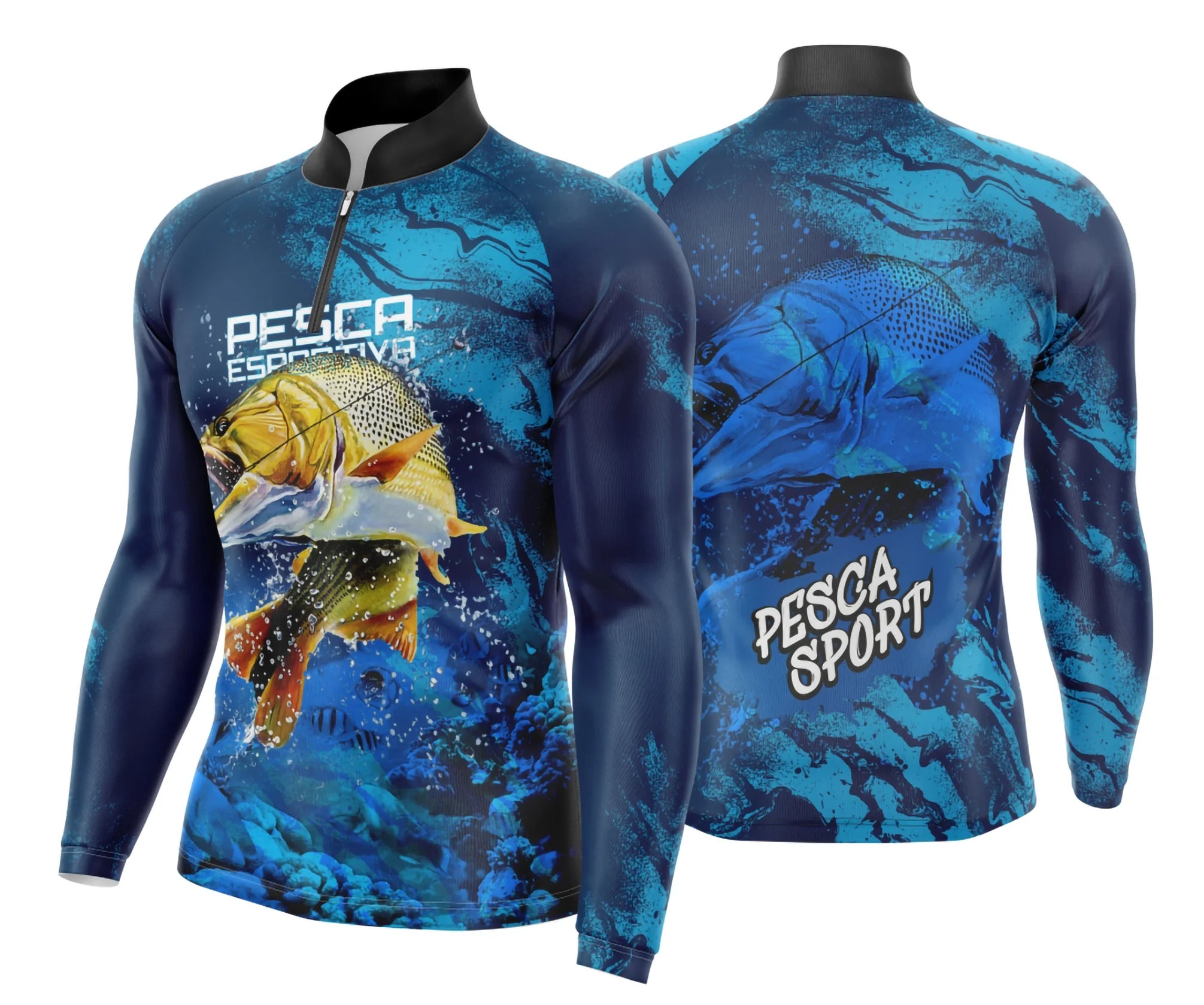Camisa de Pesca Esportiva UV - Fisgada | Modelo 06