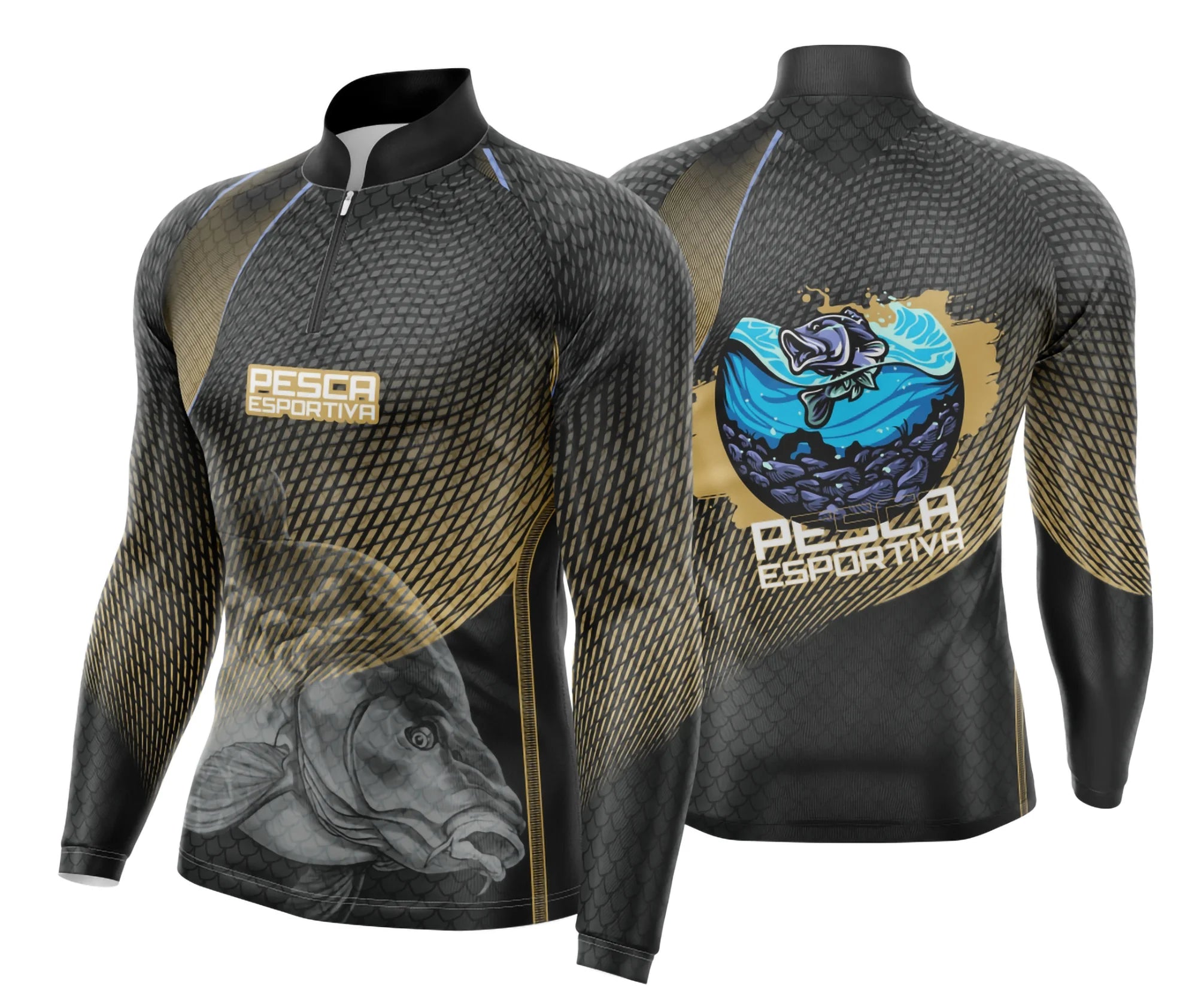 Camisa de Pesca Esportiva UV - Fisgada | Modelo 17
