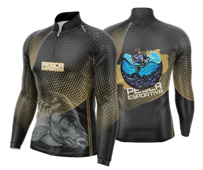 Camisa de Pesca Esportiva UV - Fisgada | Modelo 17