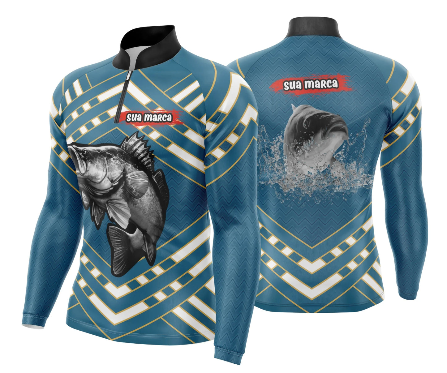Camisa de Pesca Esportiva UV - Fisgada | Modelo 46