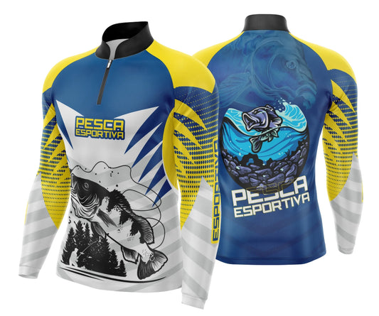 Camisa de Pesca Esportiva UV - Fisgada | Modelo 22