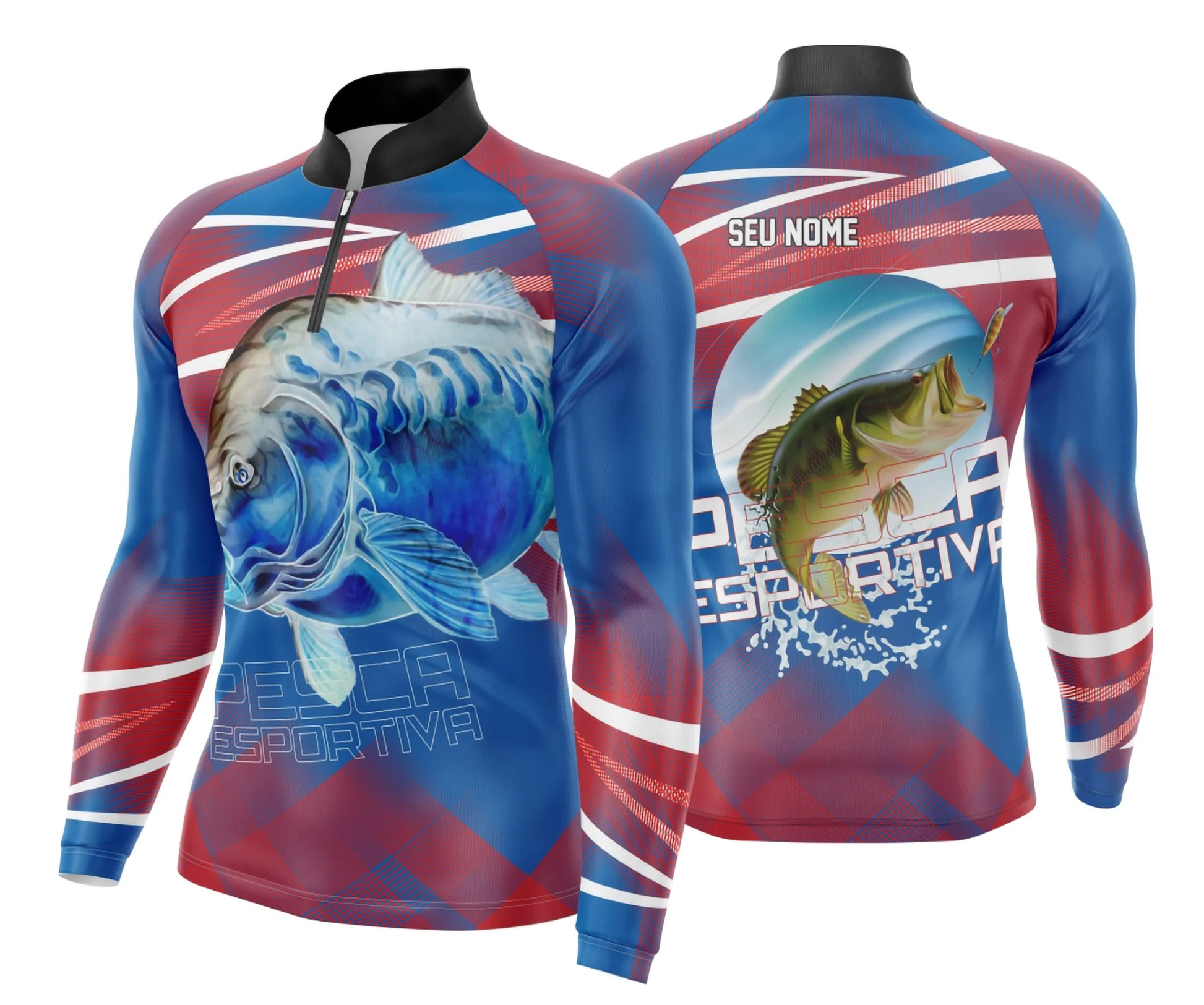 Camisa de Pesca Esportiva UV - Fisgada | Modelo 43