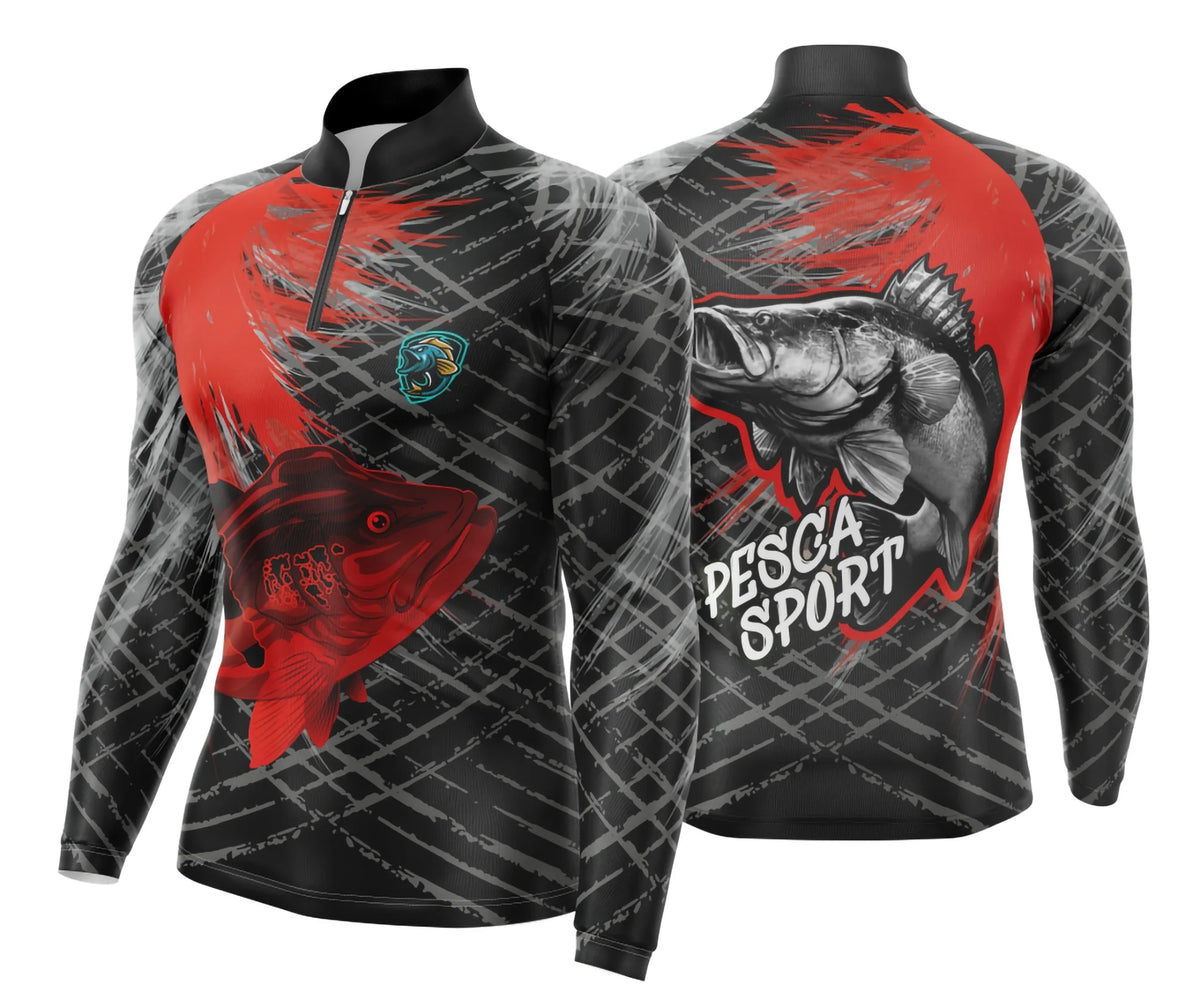 Camisa de Pesca Esportiva UV - Fisgada | Modelo 00