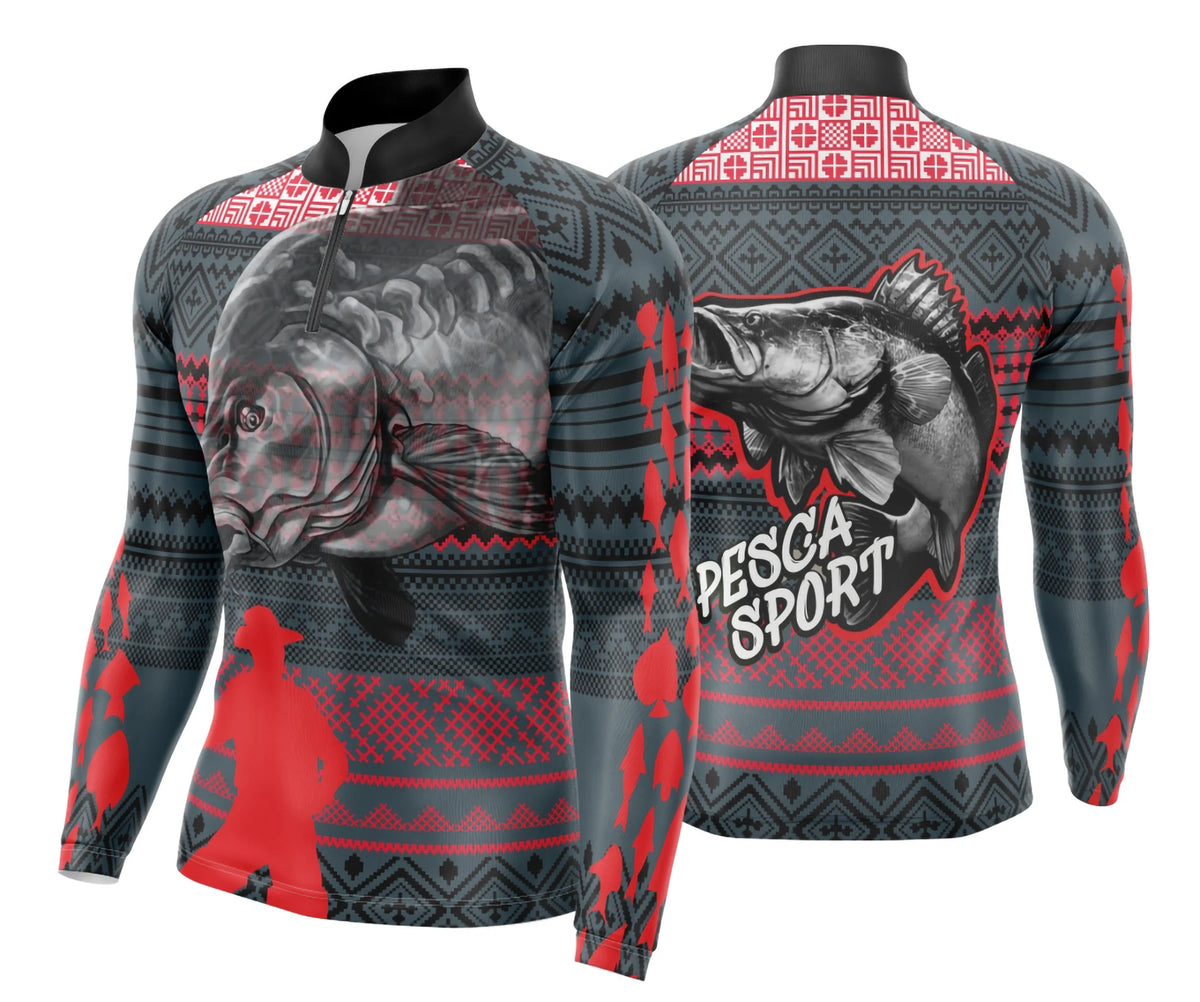 Camisa de Pesca Esportiva UV - Fisgada | Modelo 10