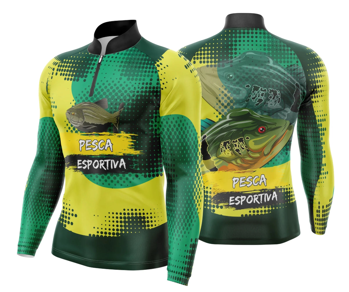 Camisa de Pesca Esportiva UV - Fisgada | Modelo 37