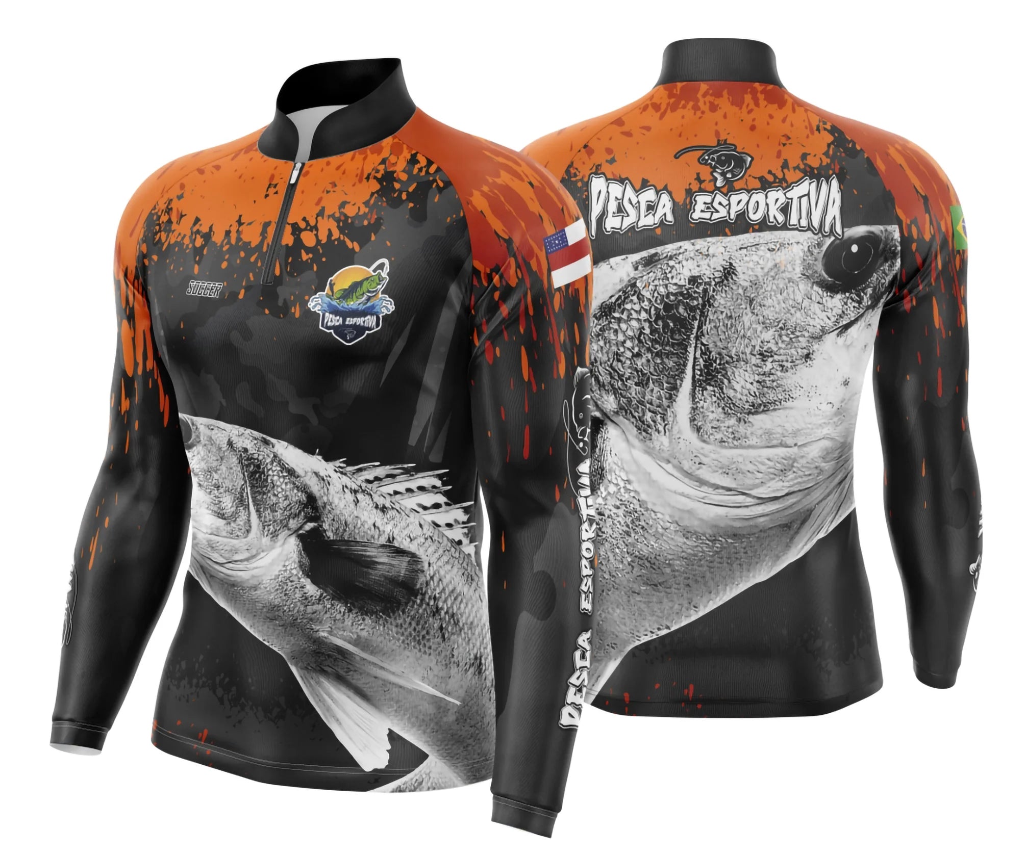 Camisa de Pesca Esportiva UV - Fisgada | Modelo 04