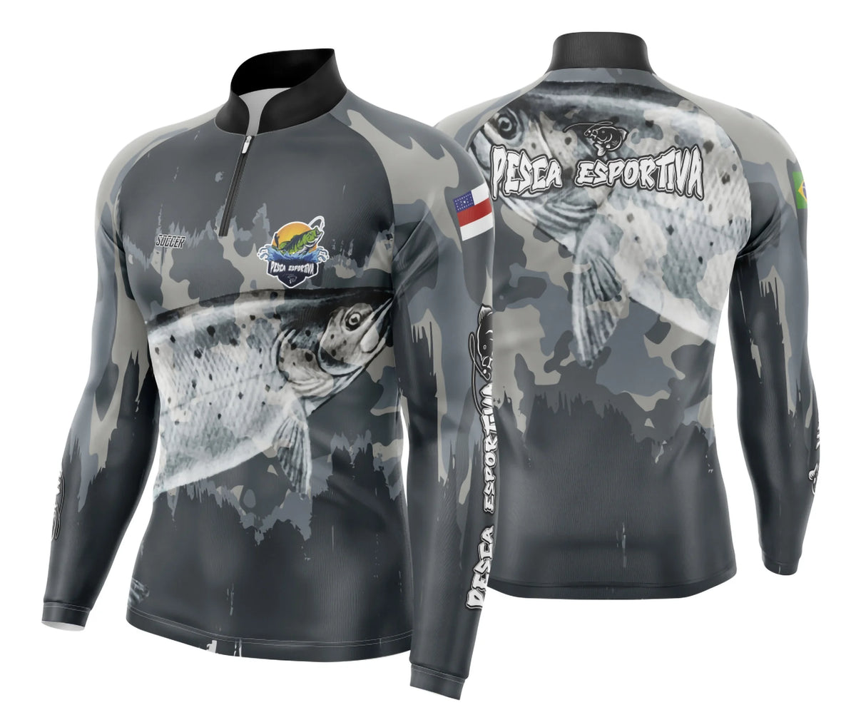 Camisa de Pesca Esportiva UV - Fisgada | Modelo 06