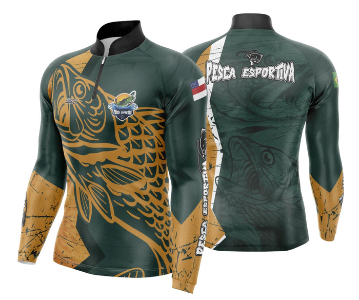 Camisa de Pesca Esportiva UV - Fisgada | Modelo 08